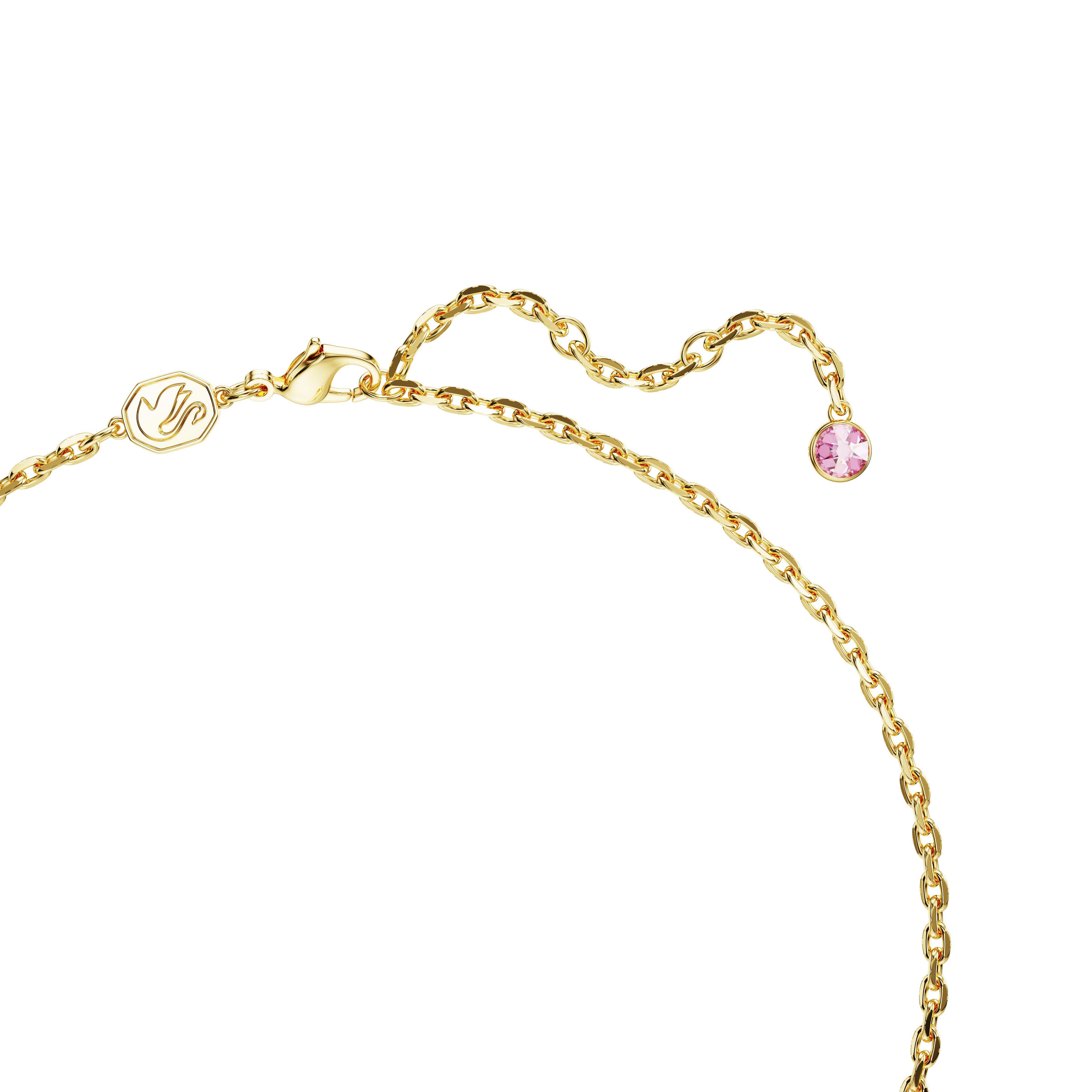 Goud - Swarovski - Women's Letra Jewellery Sets - 4