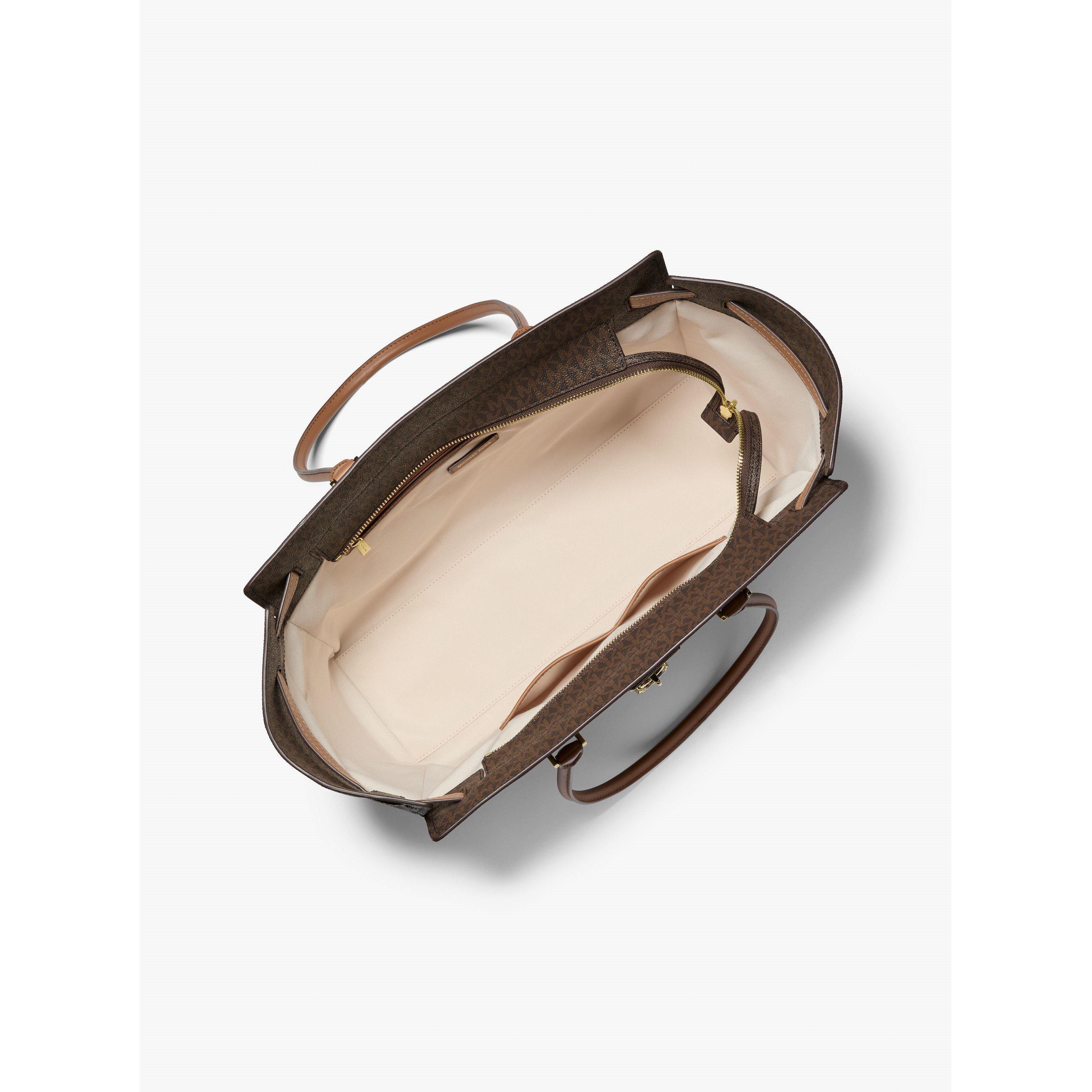 BRN/ACORN - MICHAEL Michael Kors - Women's Hamilton Tote Bags - 2