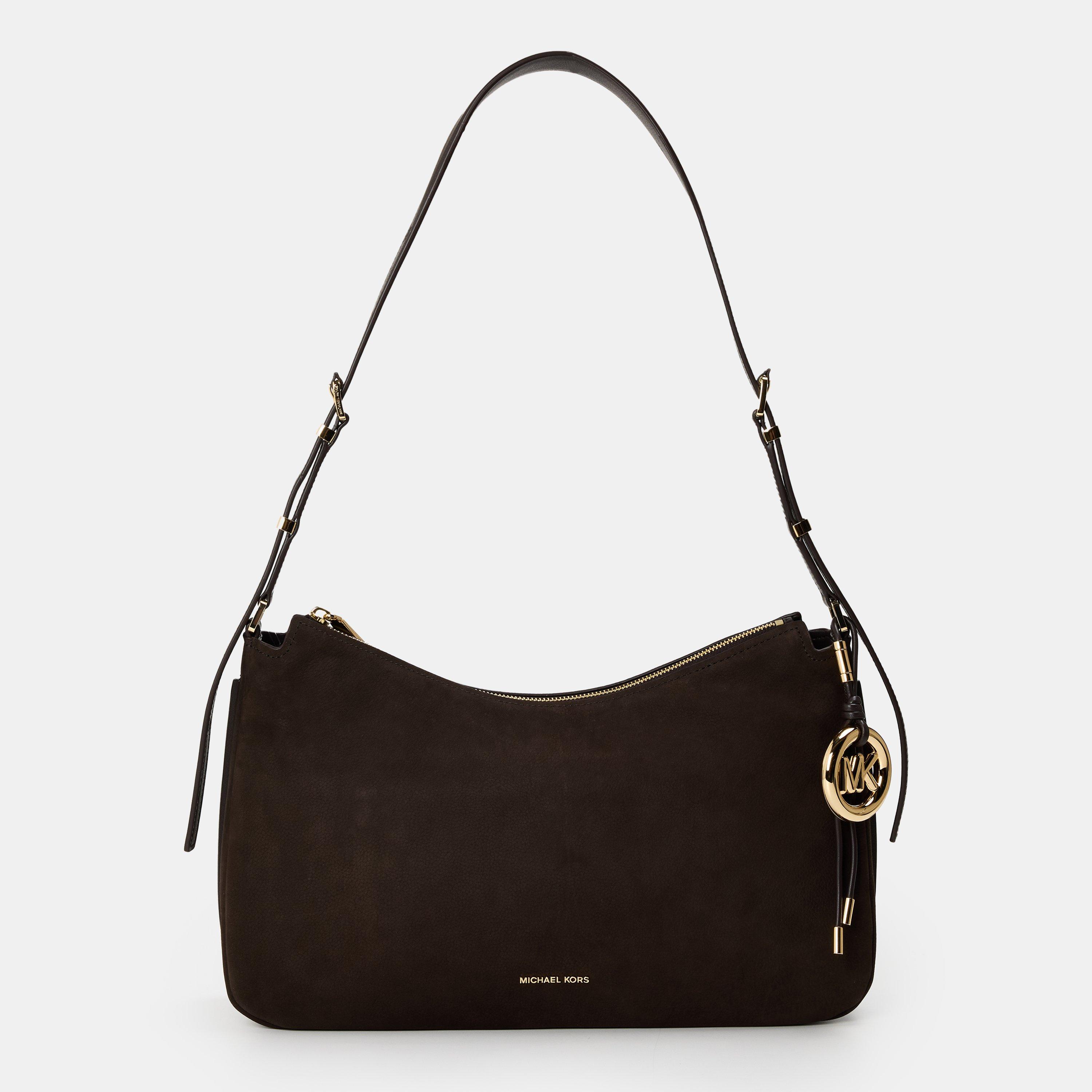 MICHAEL Michael Kors Women's Nolita Hobo Bag - CHOCOLATE