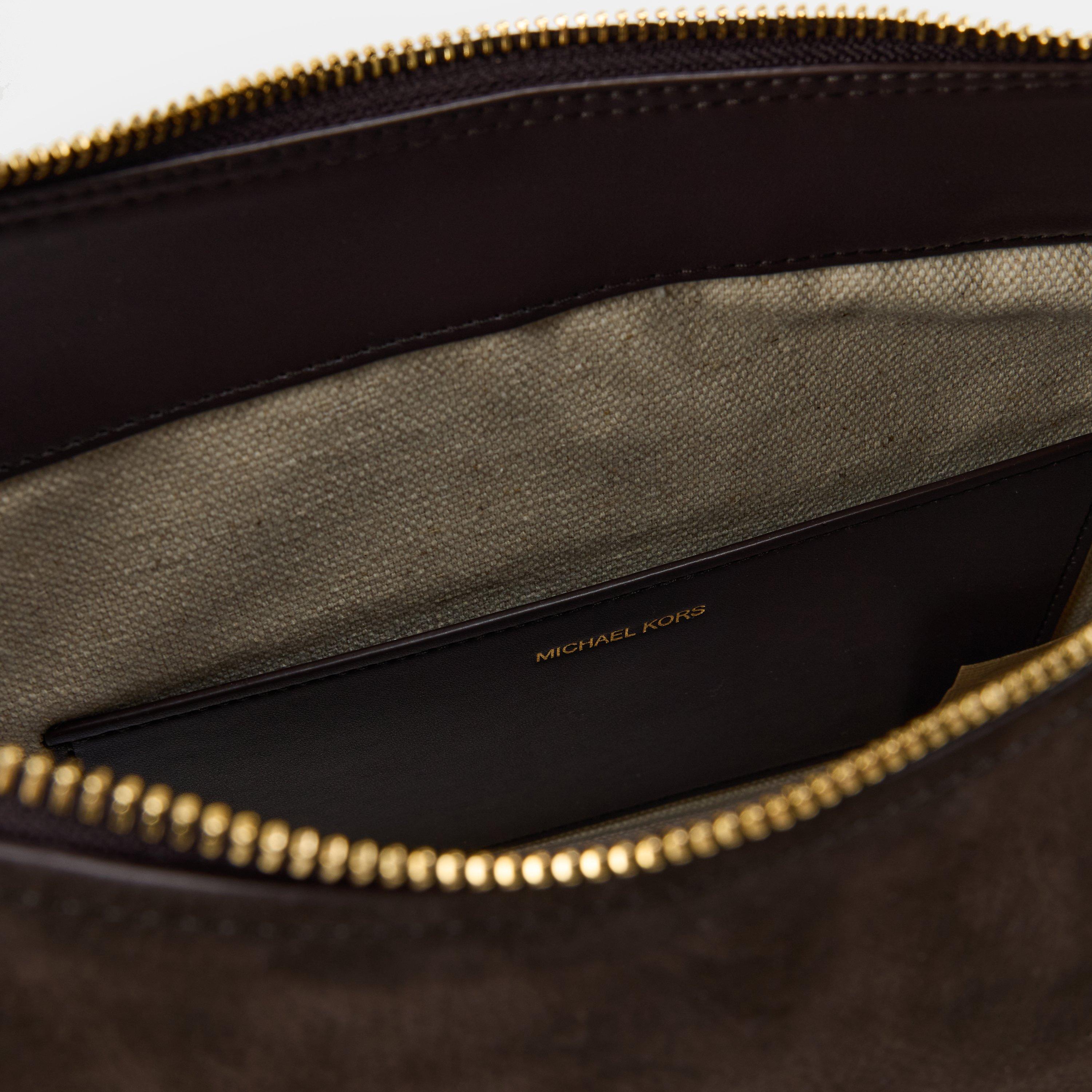 CHOCOLATE - MICHAEL Michael Kors - Women's Nolita Hobo Bag - 4