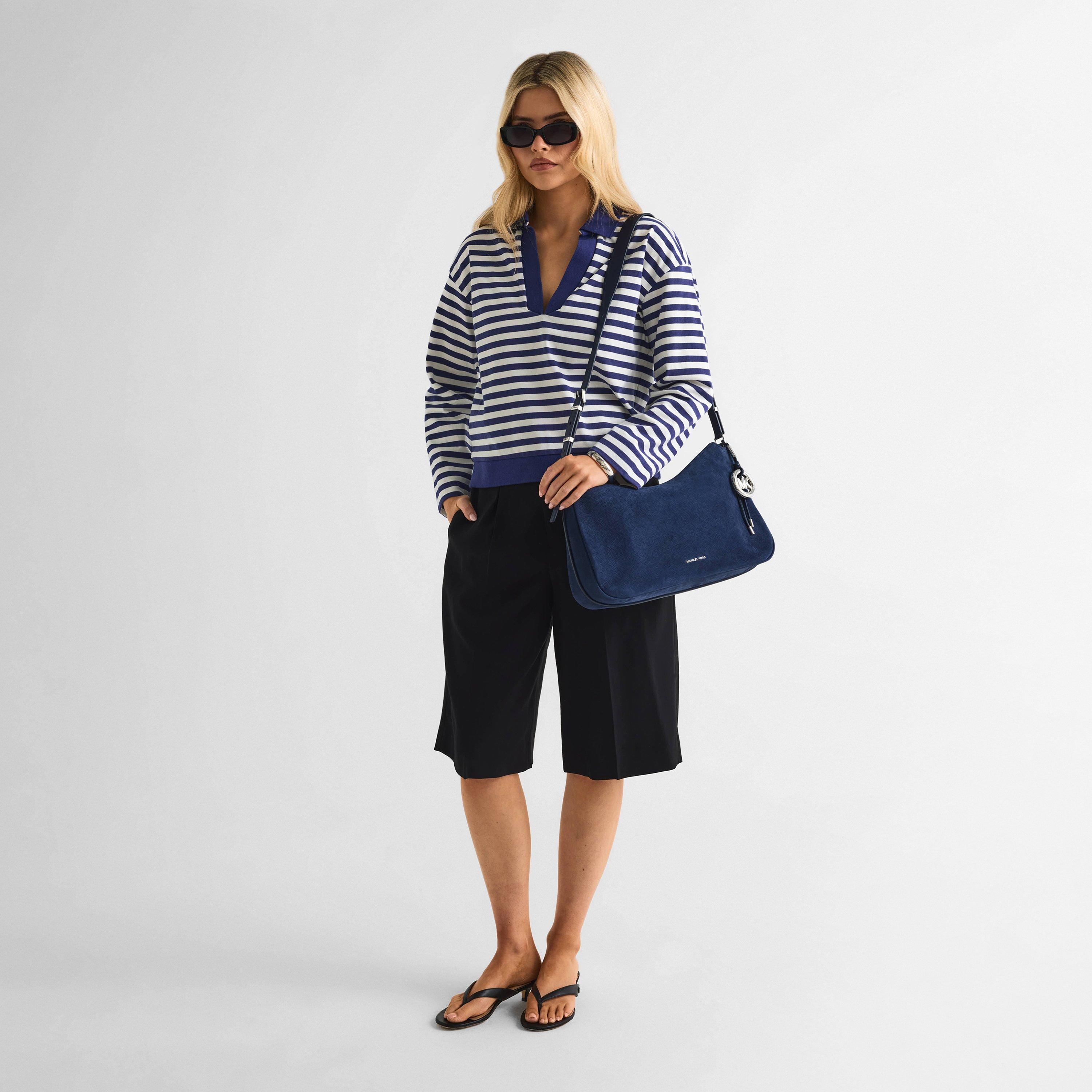 Dress Blue - MICHAEL Michael Kors - Women's Nolita Hobo Bag - 6