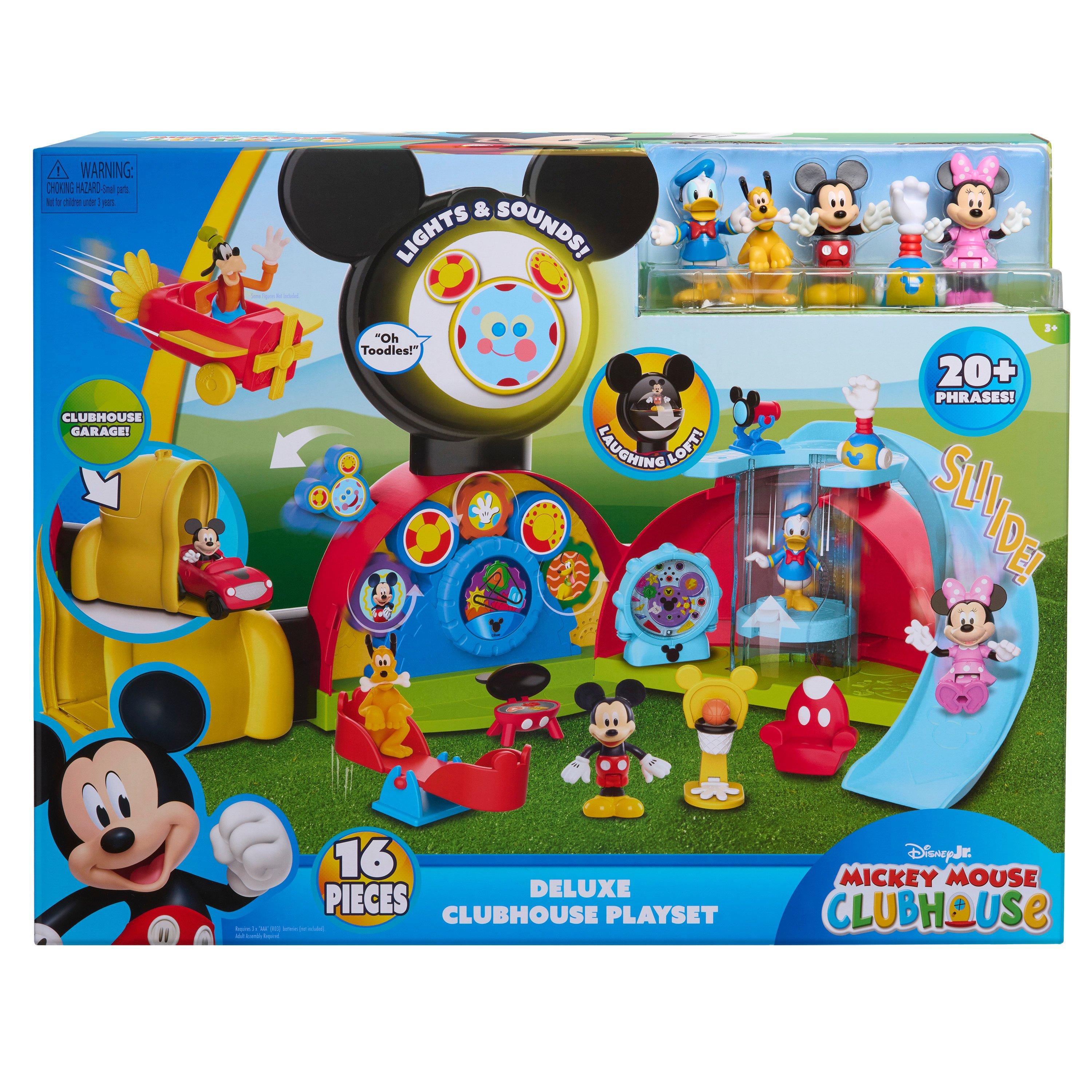 Meerkleurig - Disney - Disney Jr. Mickey Mouse Clubhouse Deluxe Playset - 2
