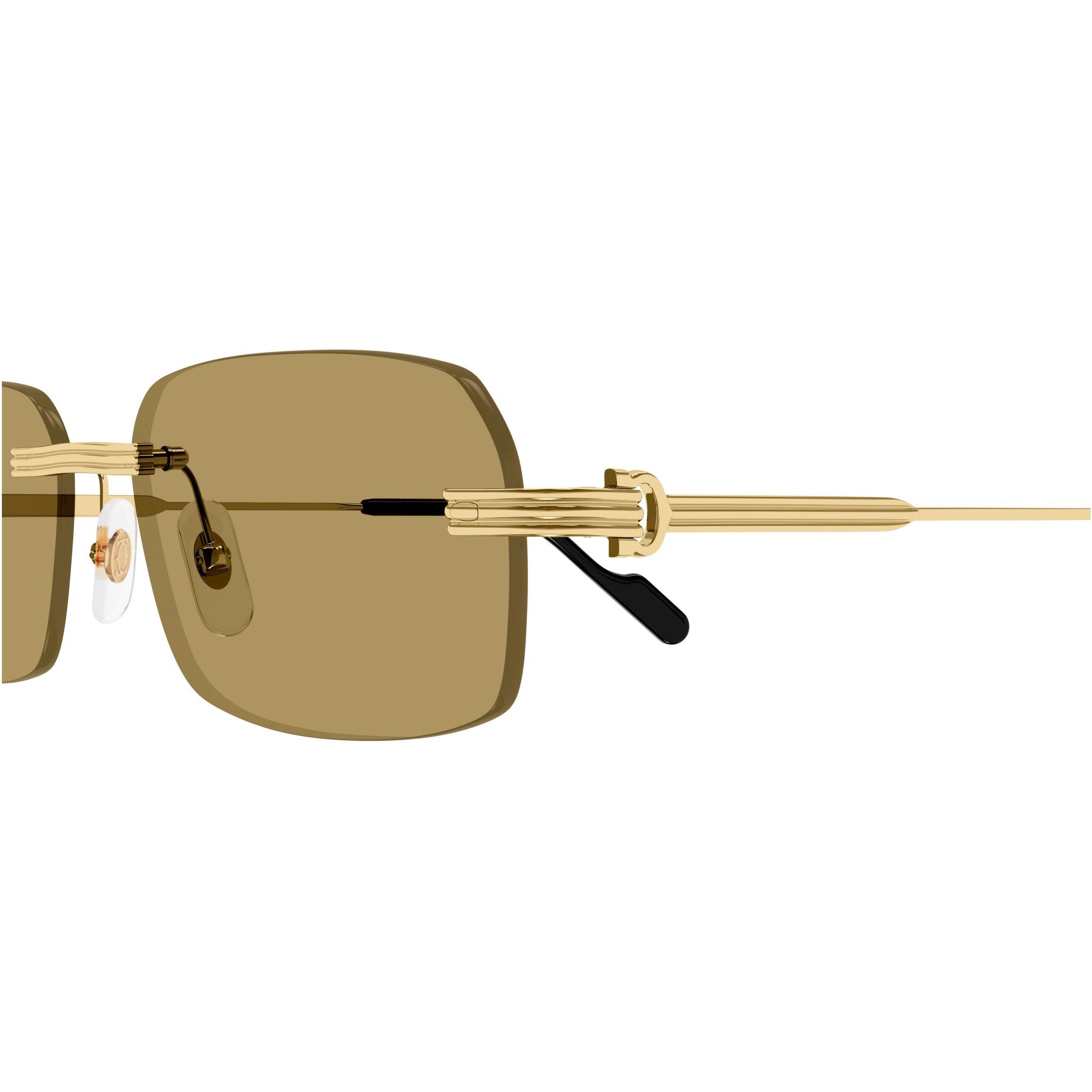 Gold/Brown - Cartier - Premiere De Cartier Sunglasses - 3