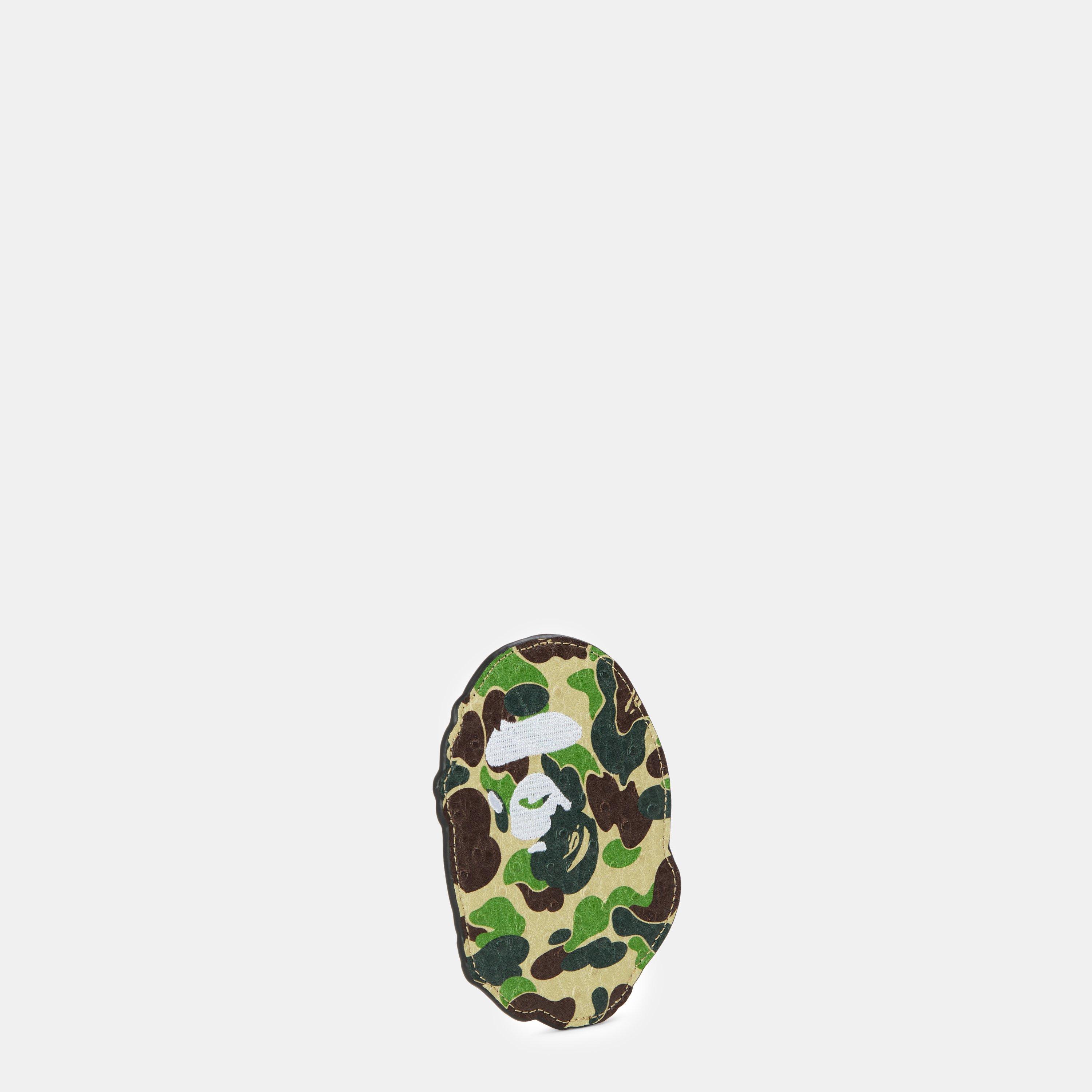 Green Camo - A Bathing Ape - Men's Bape ABC Camo Hood Ch Card Holder - 3