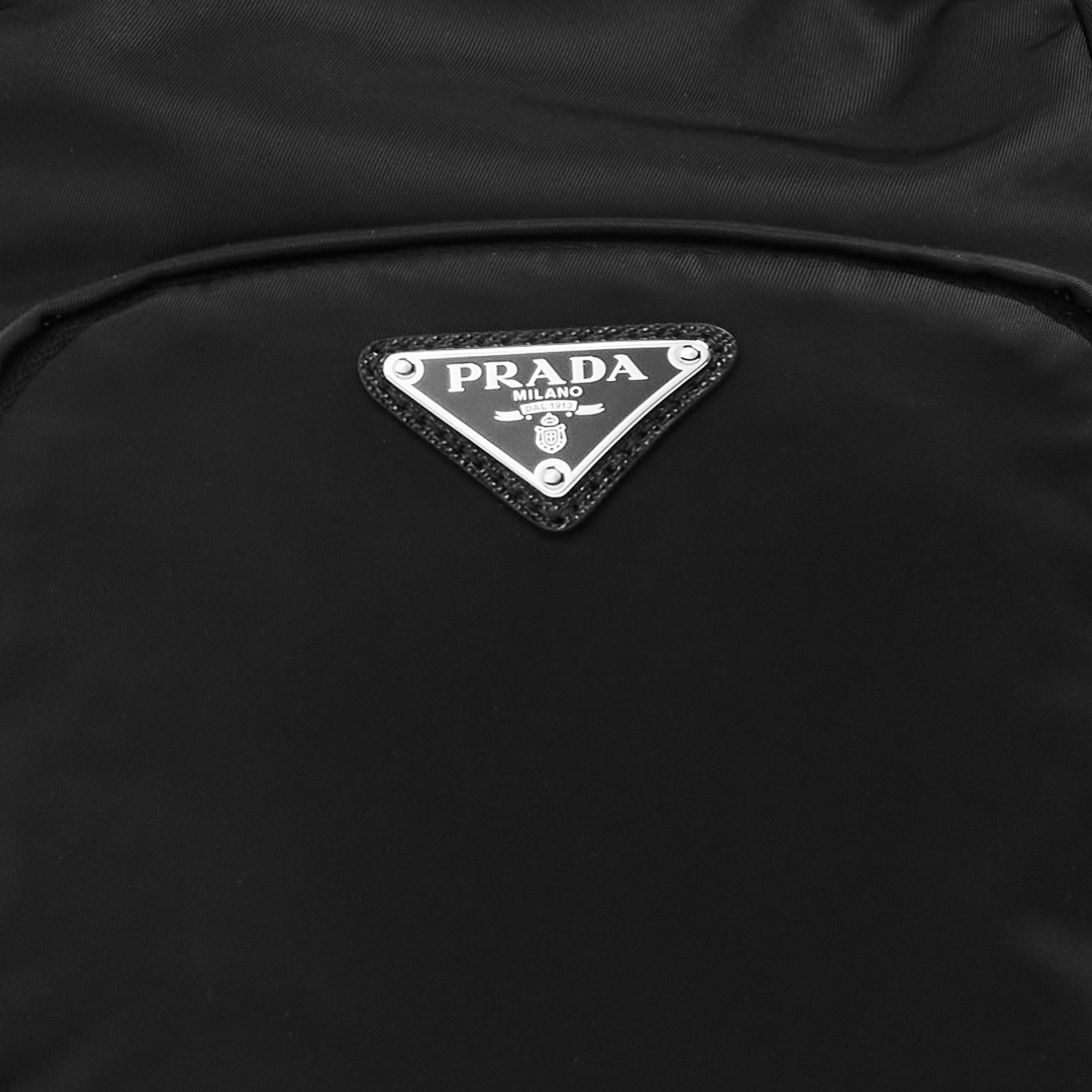 Black - Prada - Men's Cross Body Bag - 4