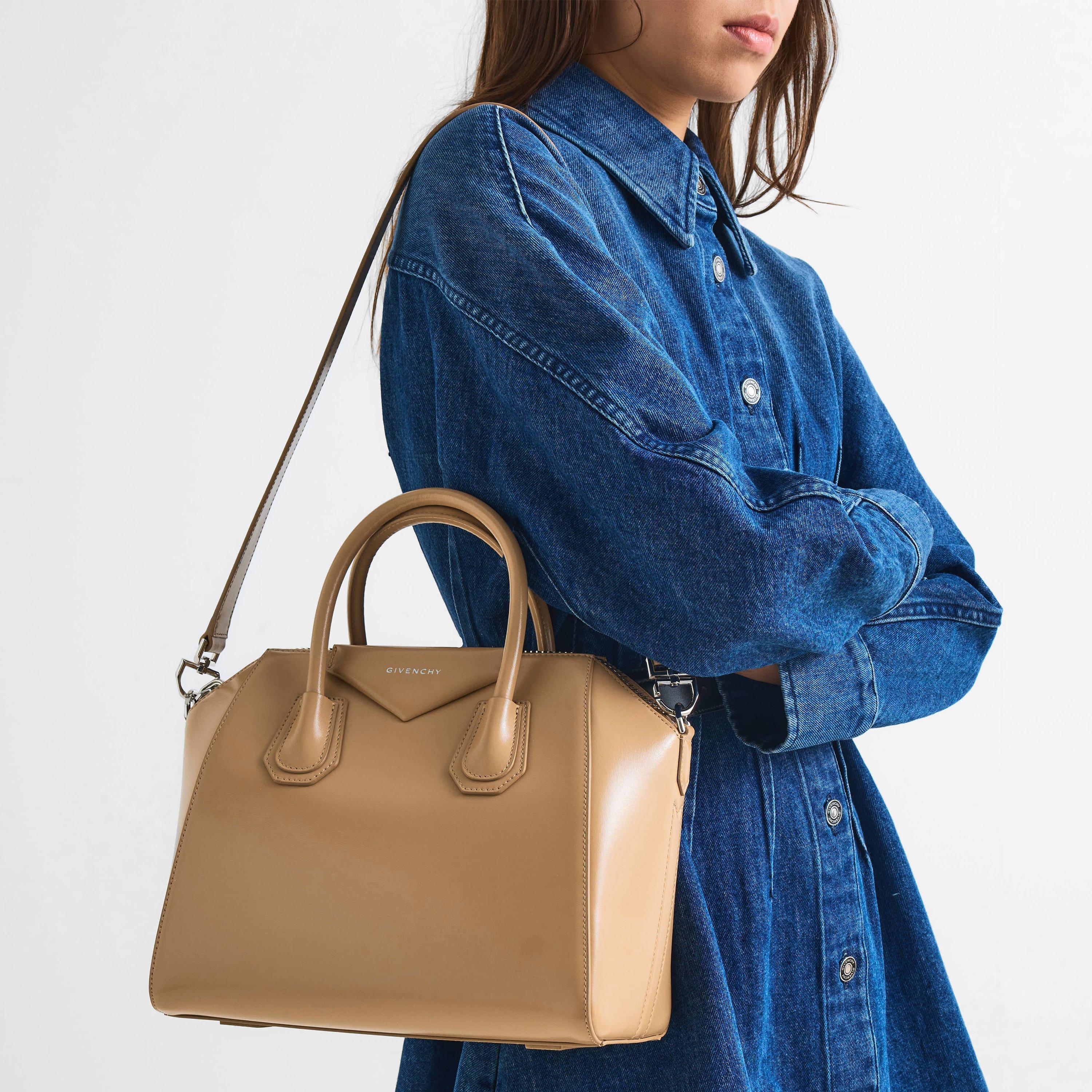 Sand - GIVENCHY - Women's Top Handle Bag - 3