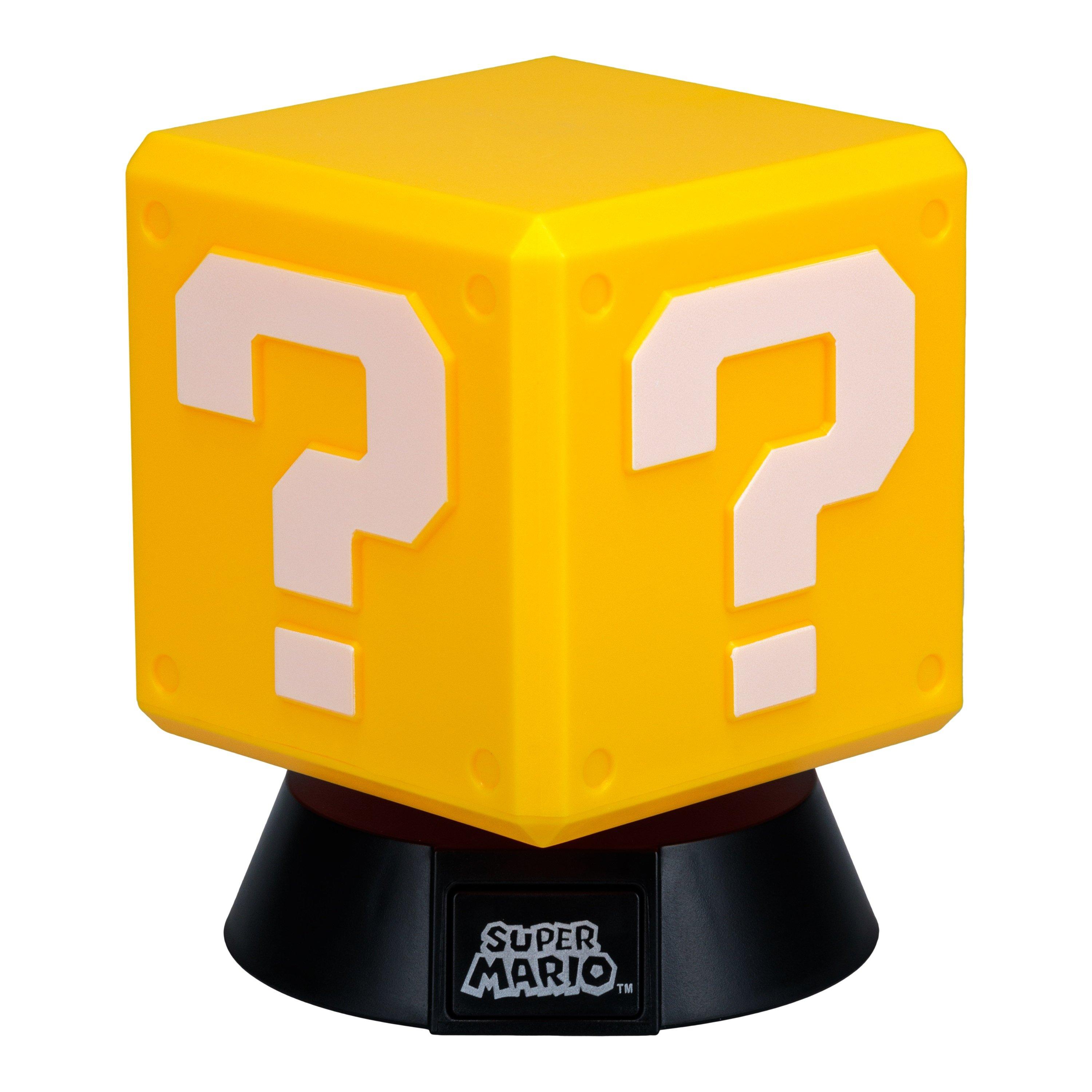Super Mario  Question Block Icon 10Cm Led Light - 