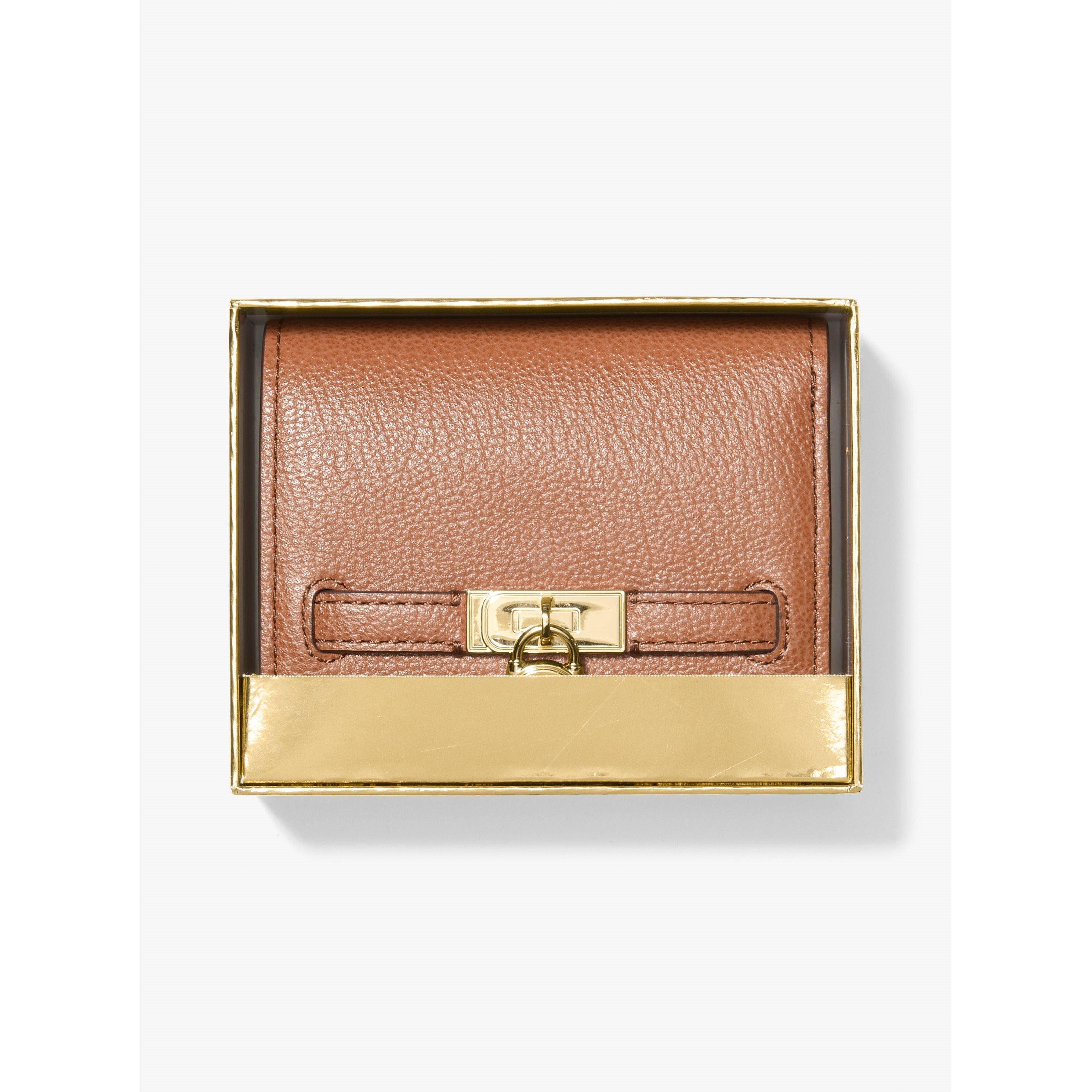 LUGGAGE - MICHAEL Michael Kors - Women's Hamilton Billfold Wallet - 3