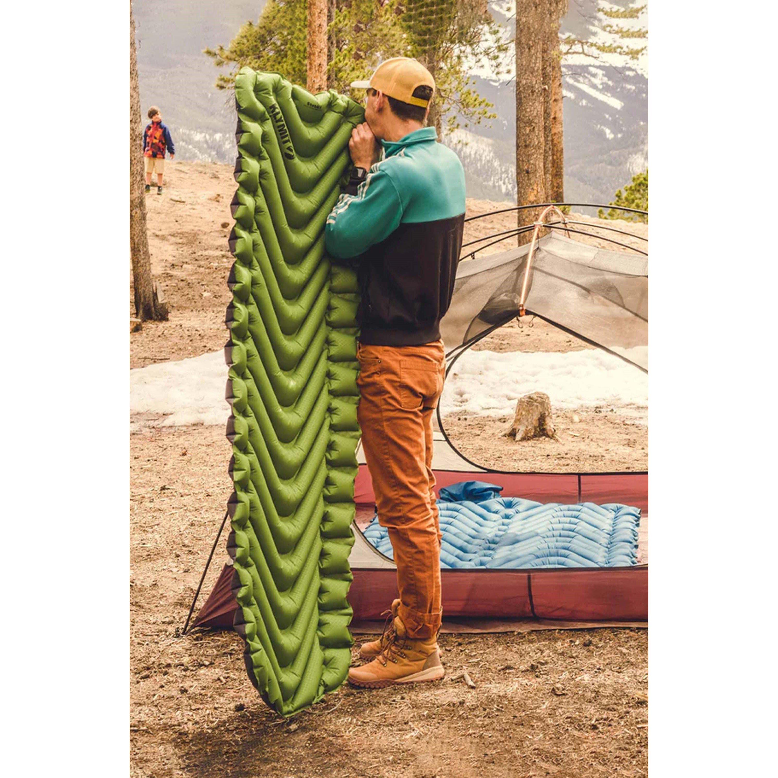 Green - Klymit - Static V Sleeping Pad - 5