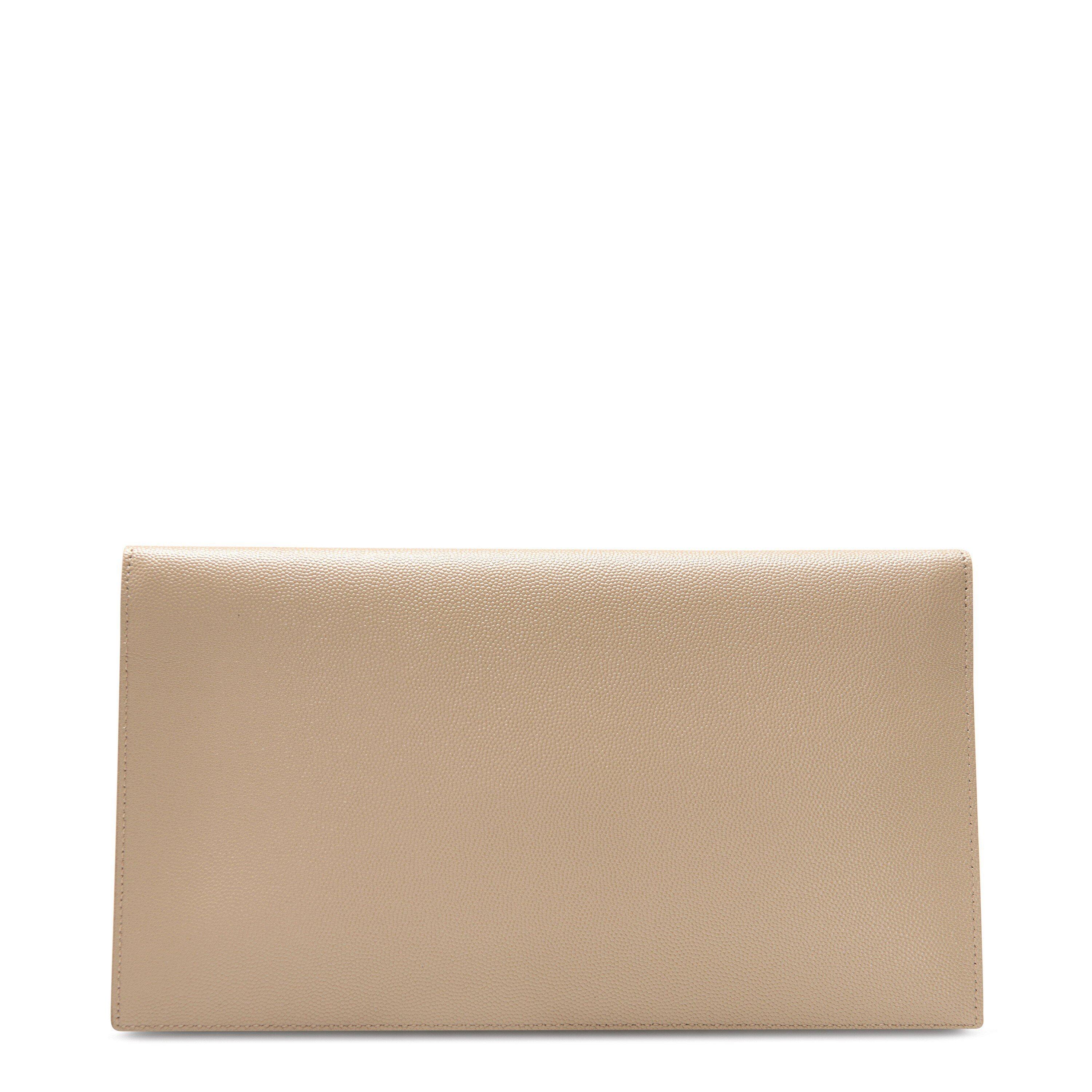 Dark Beige - Saint Laurent - Uptown Pouch - 3