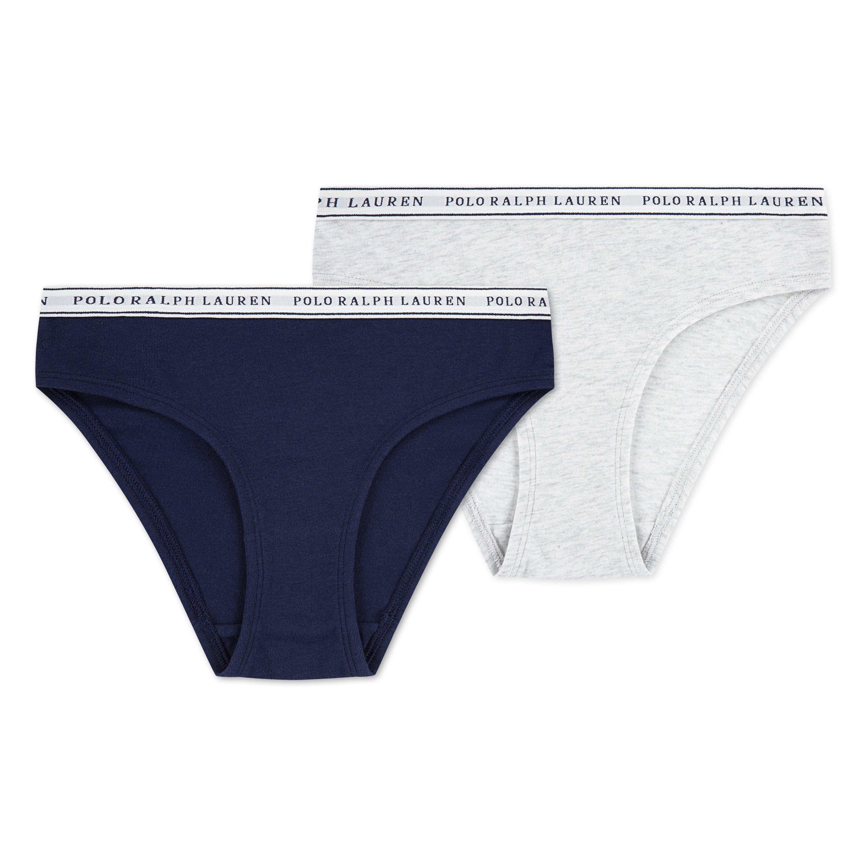 Polo Ralph Lauren Girls Kids' Bikini Briefs - Refine Navy Bk9 - 13 (XL)