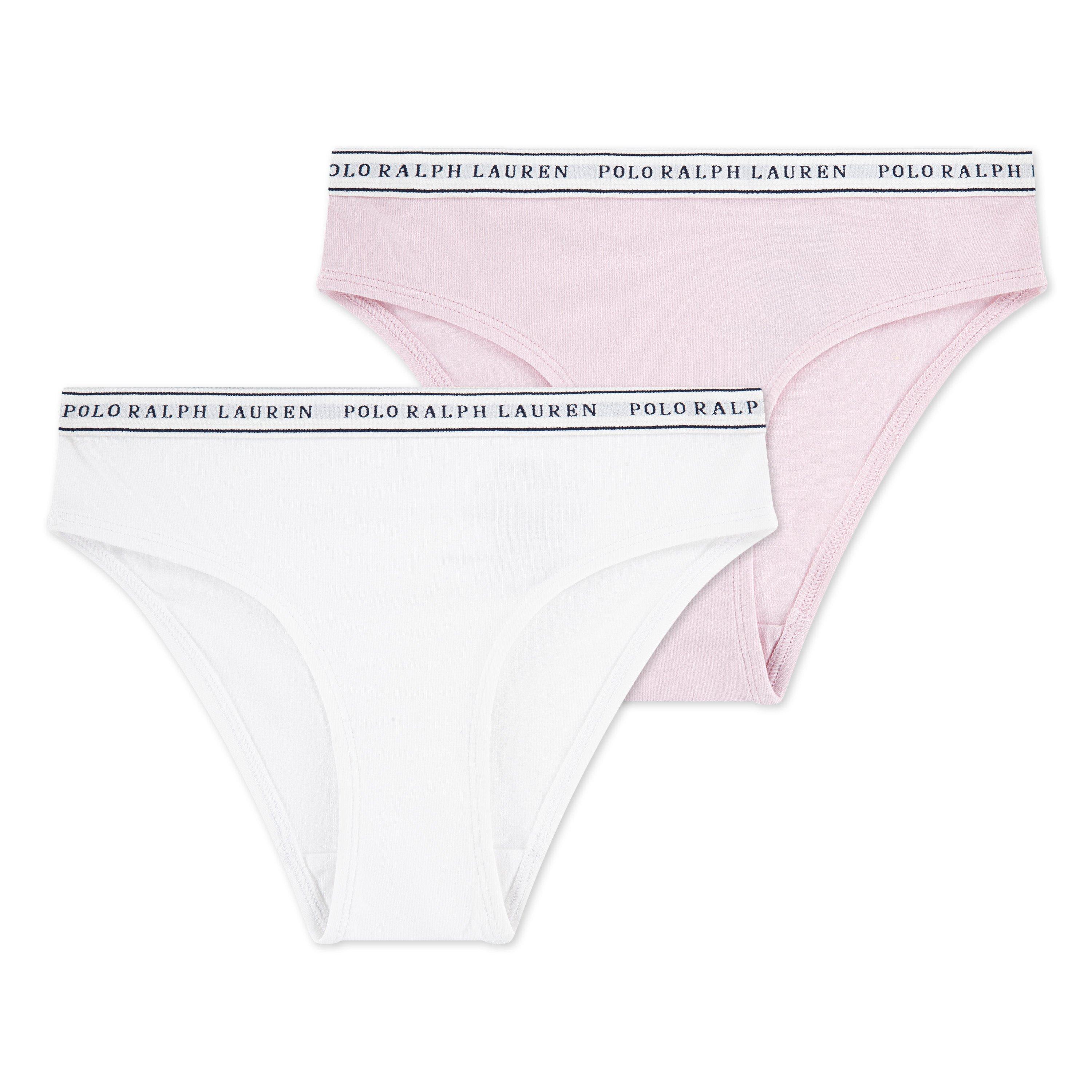 Polo Ralph Lauren  White 001 Kids' Bikini Briefs - 13 (XL)