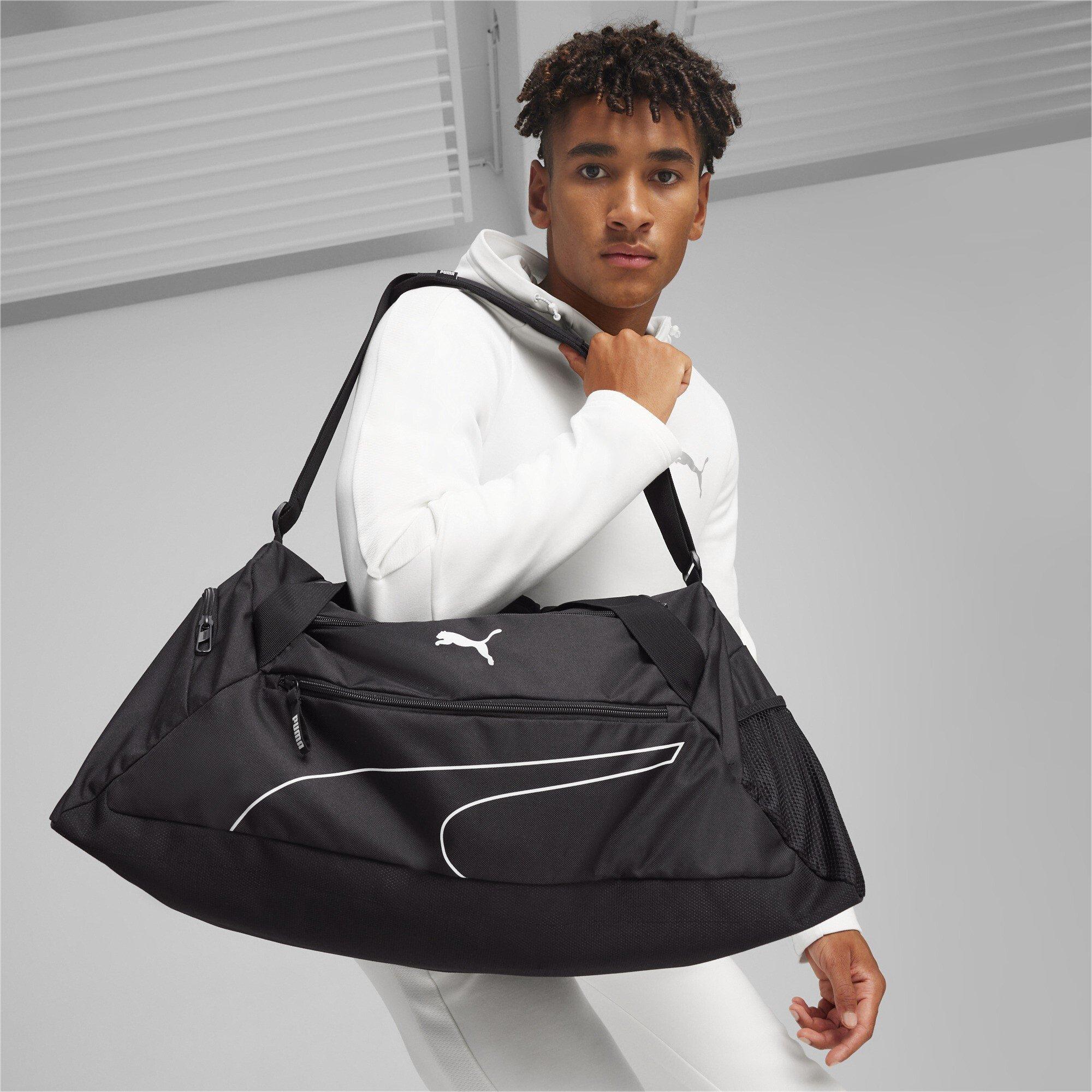 Puma Black - Puma - Fundamentals Holdall Bag Adults - 4