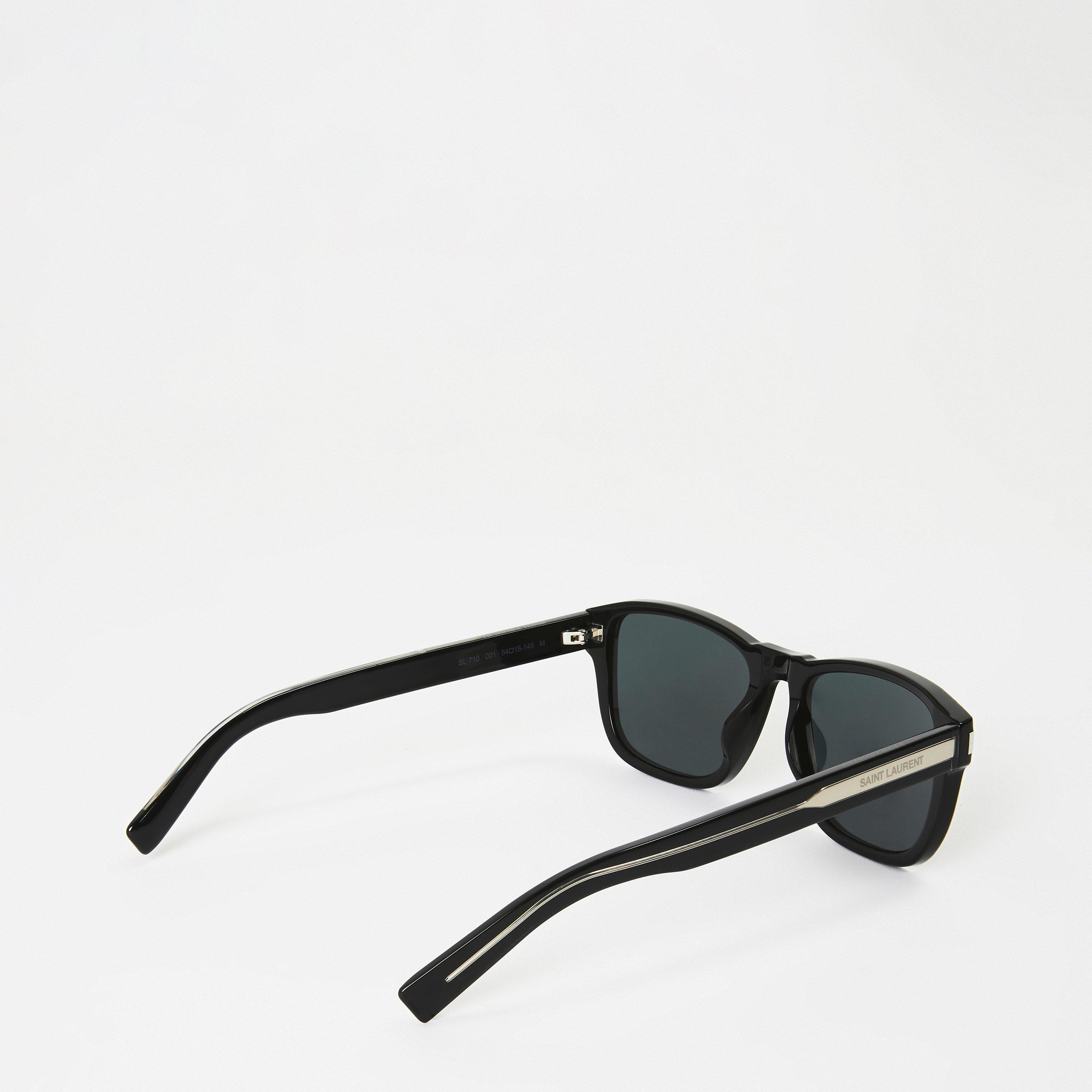 Black - Saint Laurent - Rectangle Sunglasses - 2