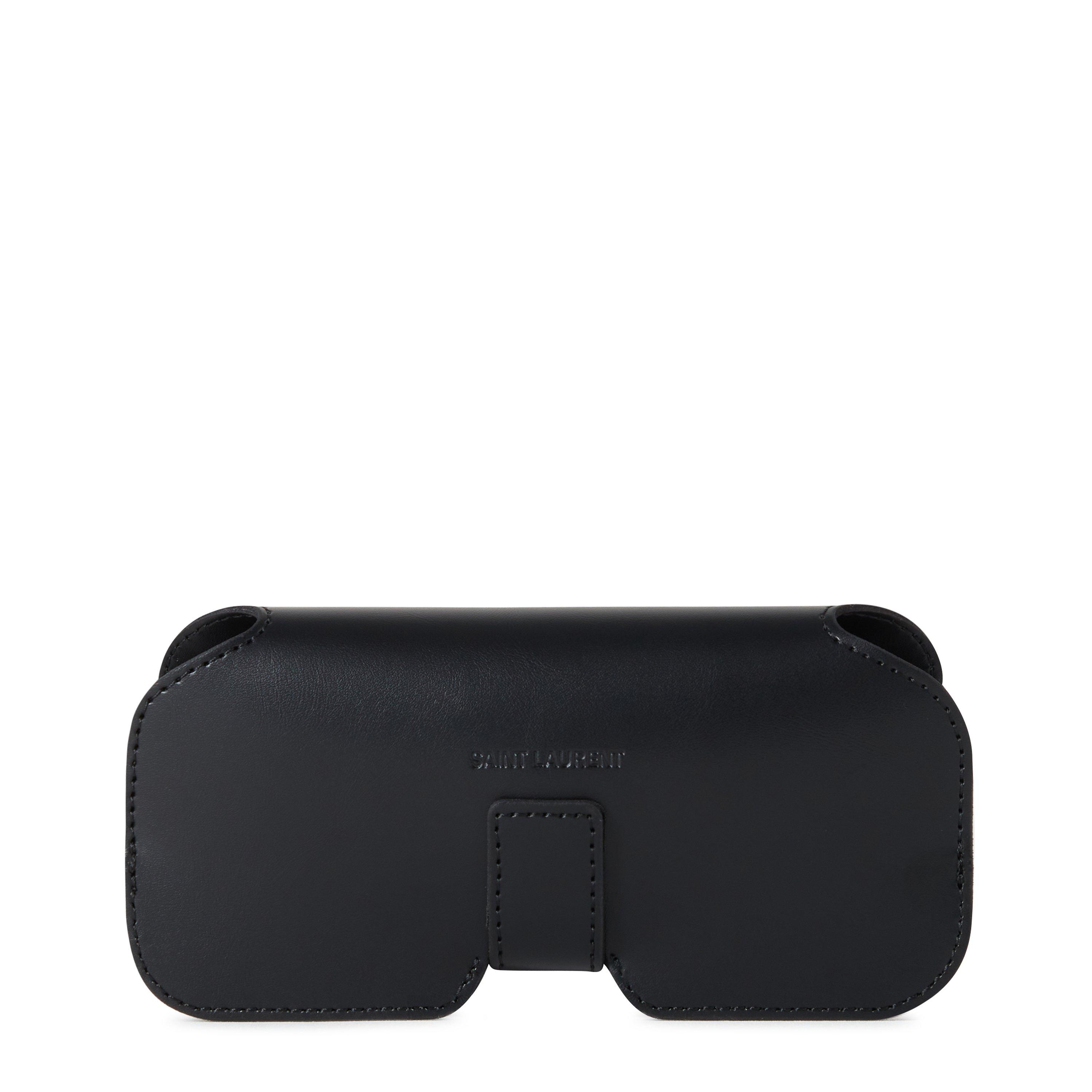 Black - Saint Laurent - Rectangle Sunglasses - 4