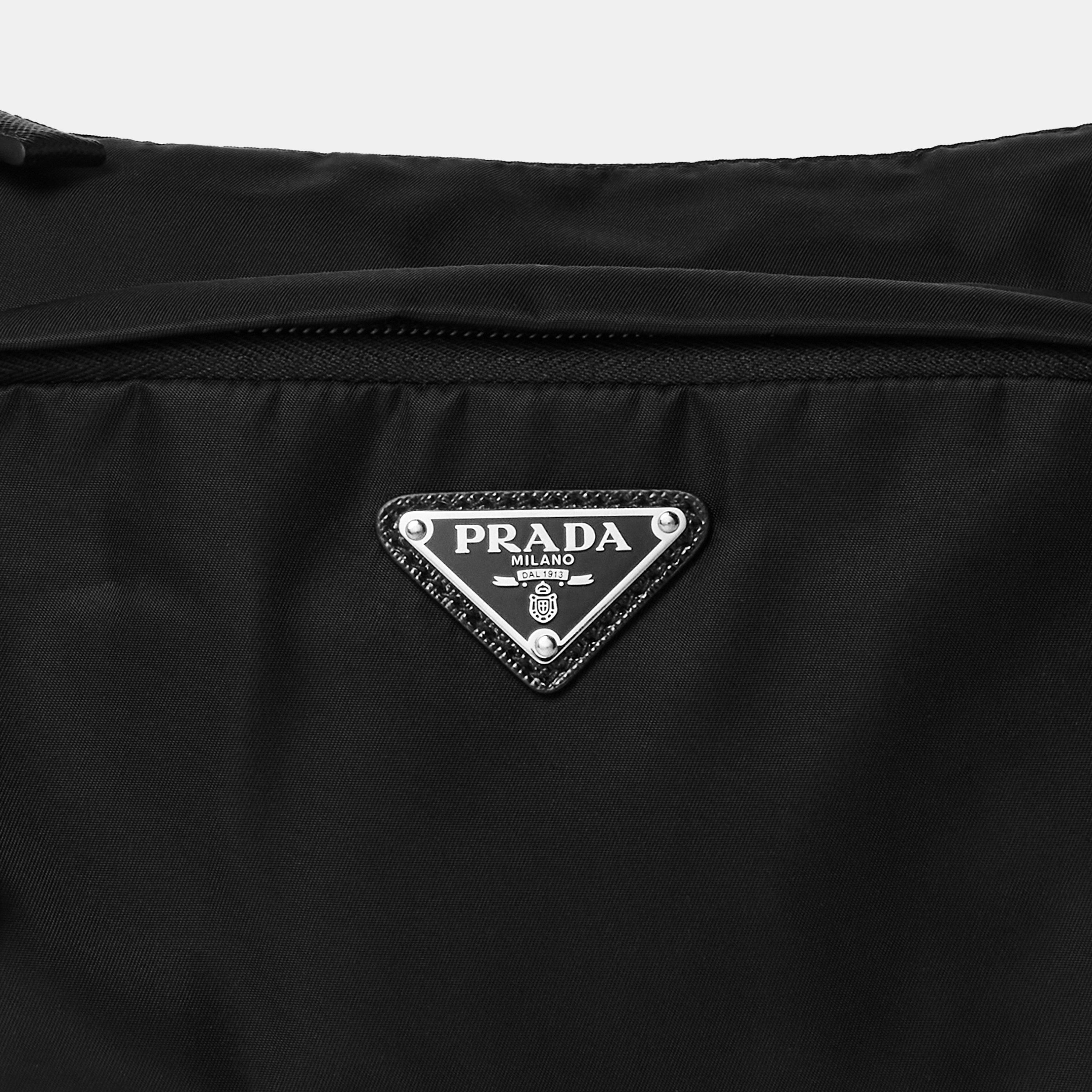 Black - Prada - Men's Cross Body Bag - 4