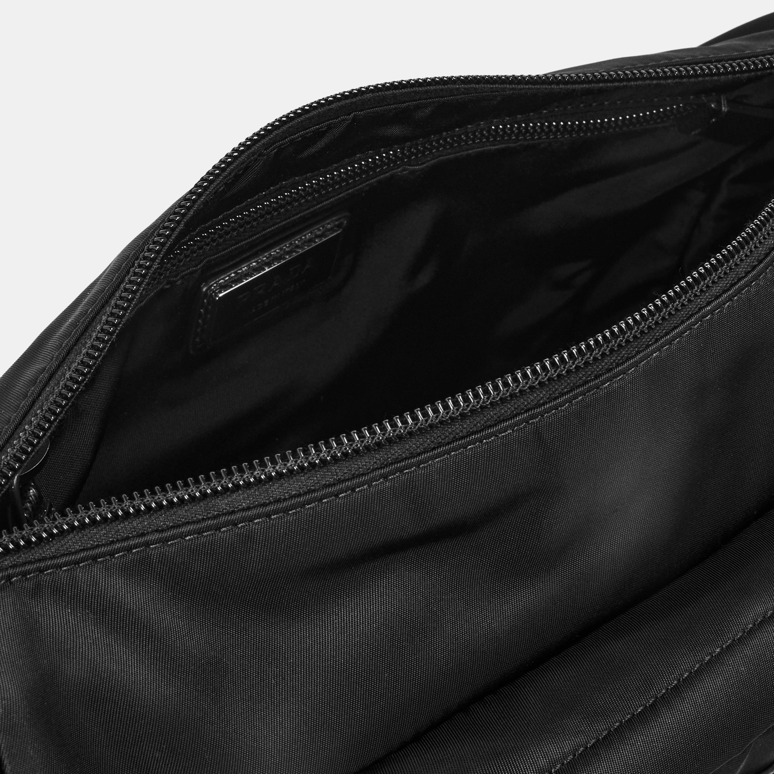 Black - Prada - Men's Cross Body Bag - 5