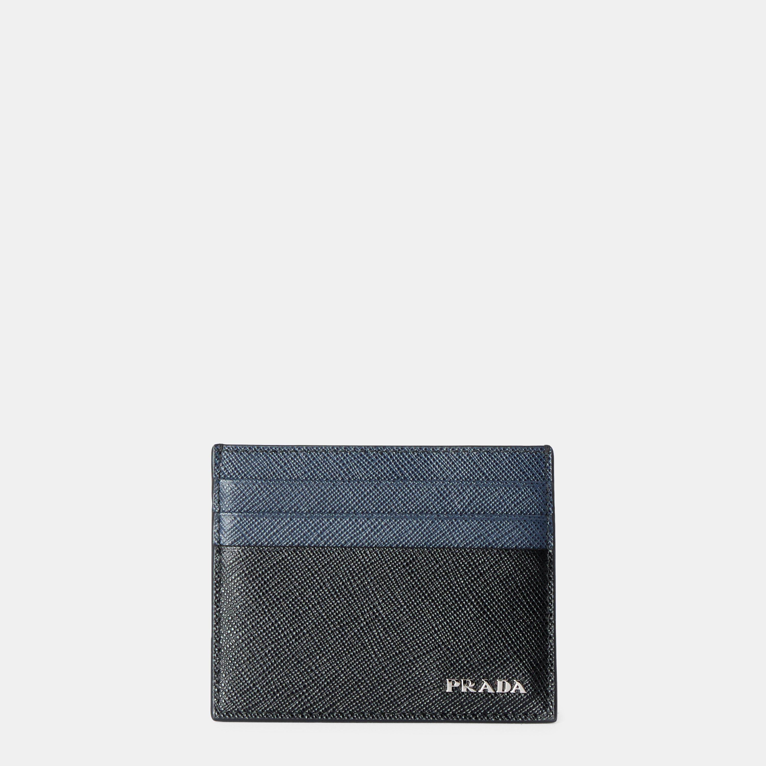 Black - Prada - Men's Card Holder - 1