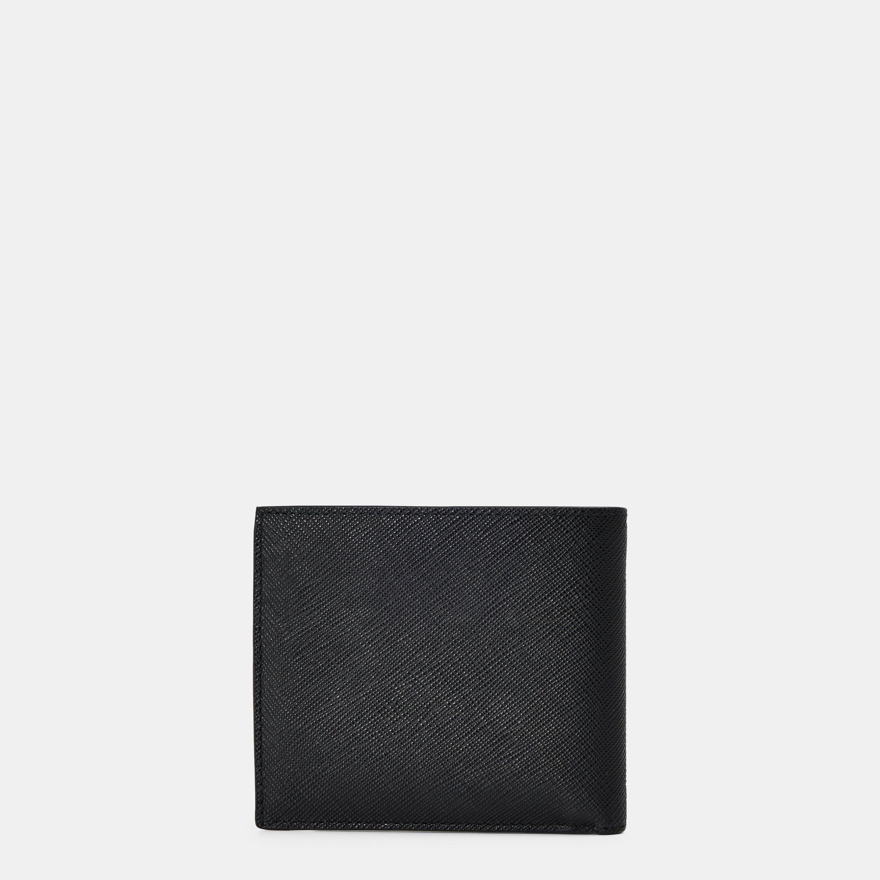 Black - Prada - Men's Logo Billfold Wallet - 2