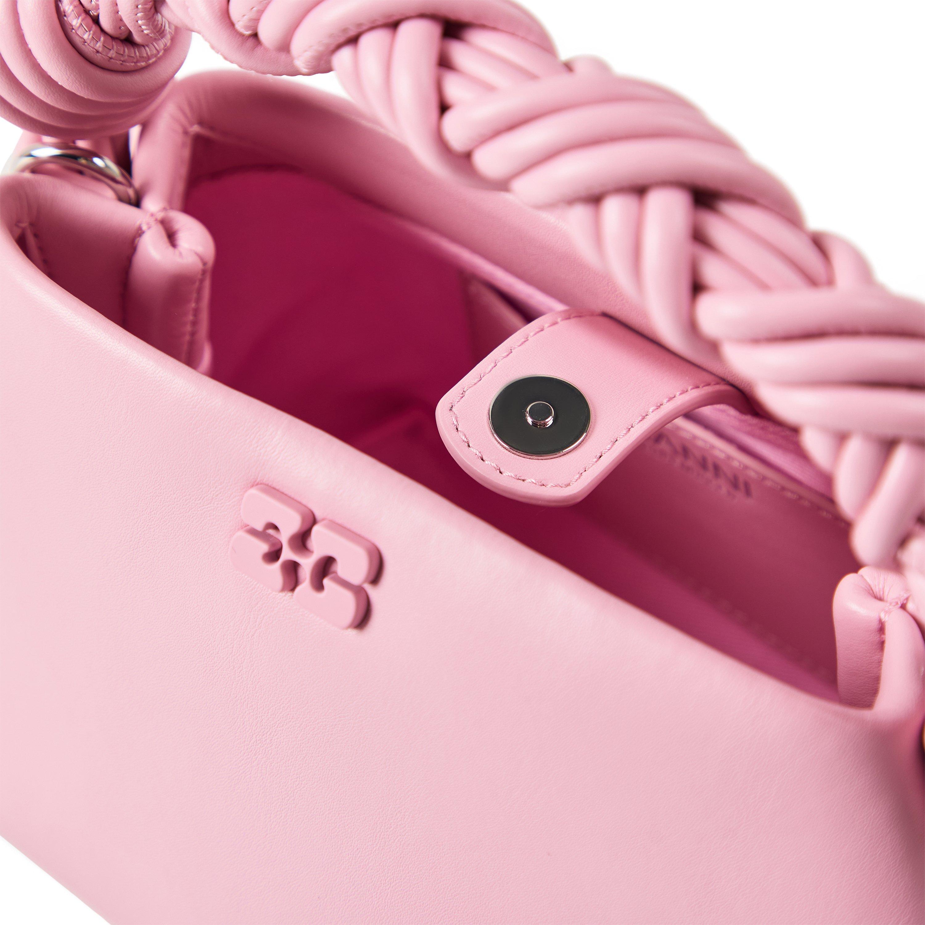 Pink - Ganni - Women's Bou Mini Butter Bag - 4