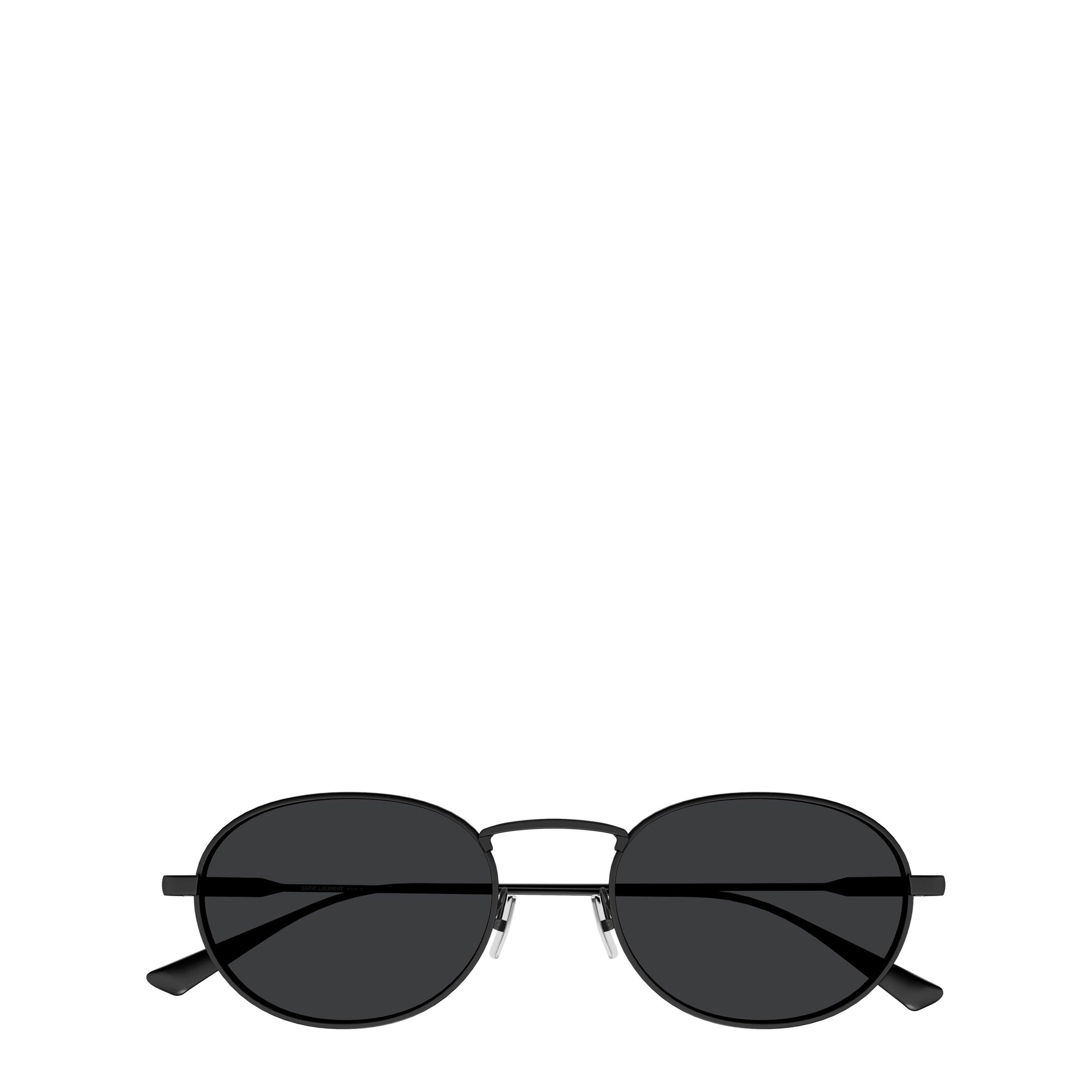 Black - Saint Laurent - Men's Round Sunglasses - 2