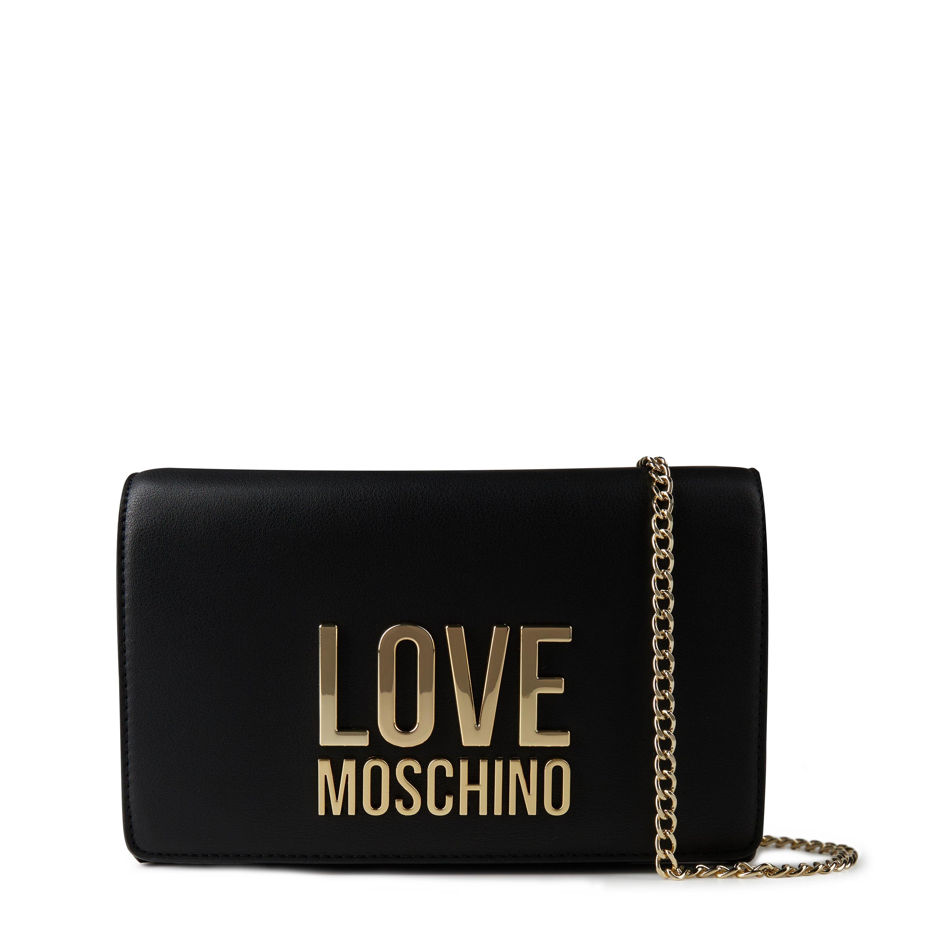 Nero 000 - Love Moschino - Lettering Shoulder Bag - 1
