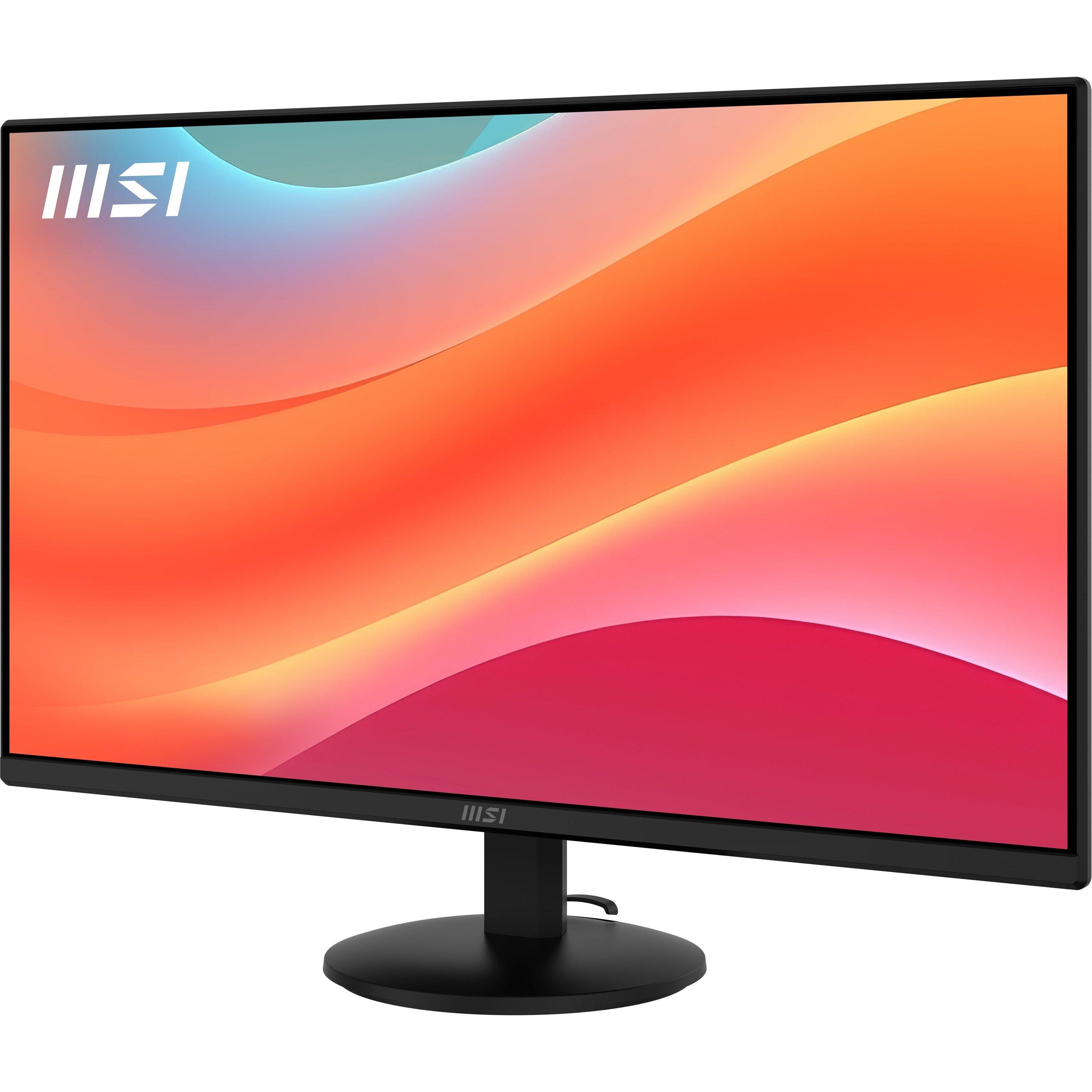 Black - MSI - Pro MP252L 25 inch 100Hz Full HD IPS Monitor - 3
