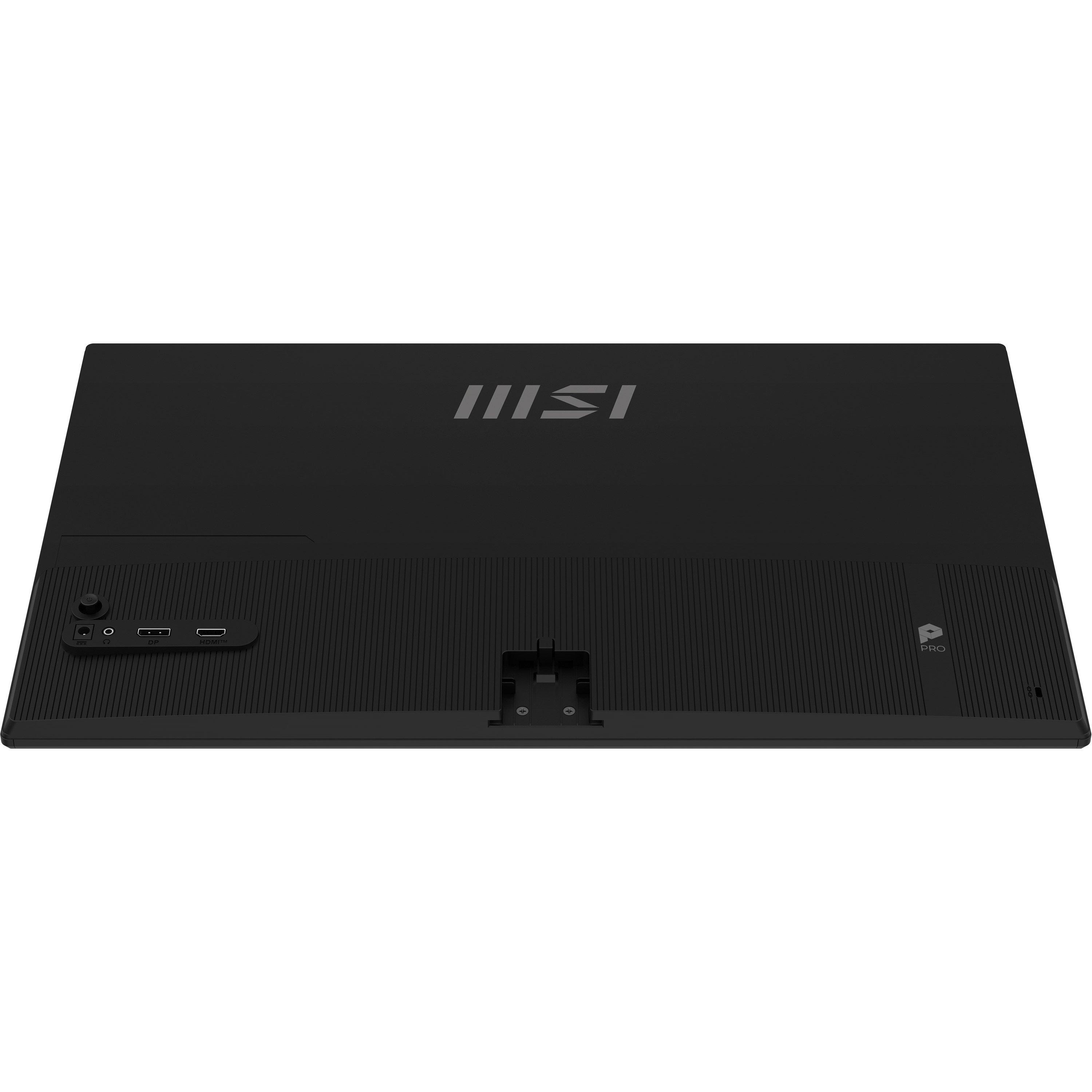 Black - MSI - Pro MP252L 25 inch 100Hz Full HD IPS Monitor - 8
