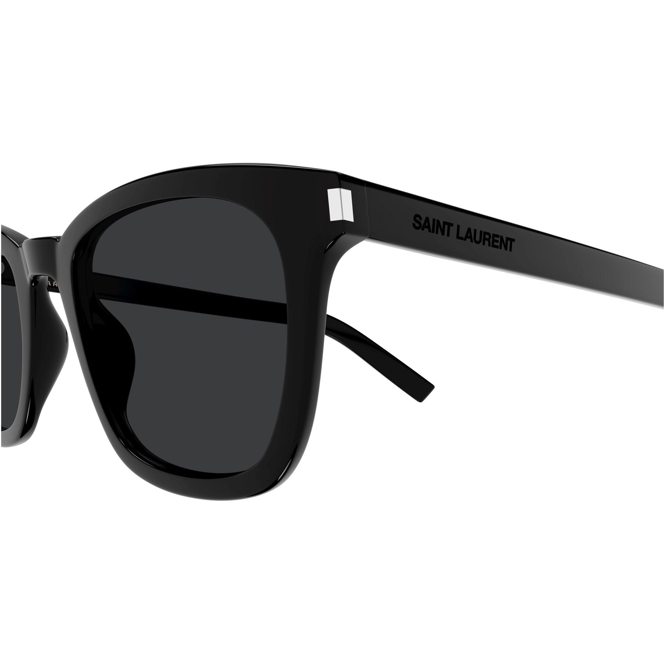 Black - Saint Laurent - Rectangle Sunglasses - 3