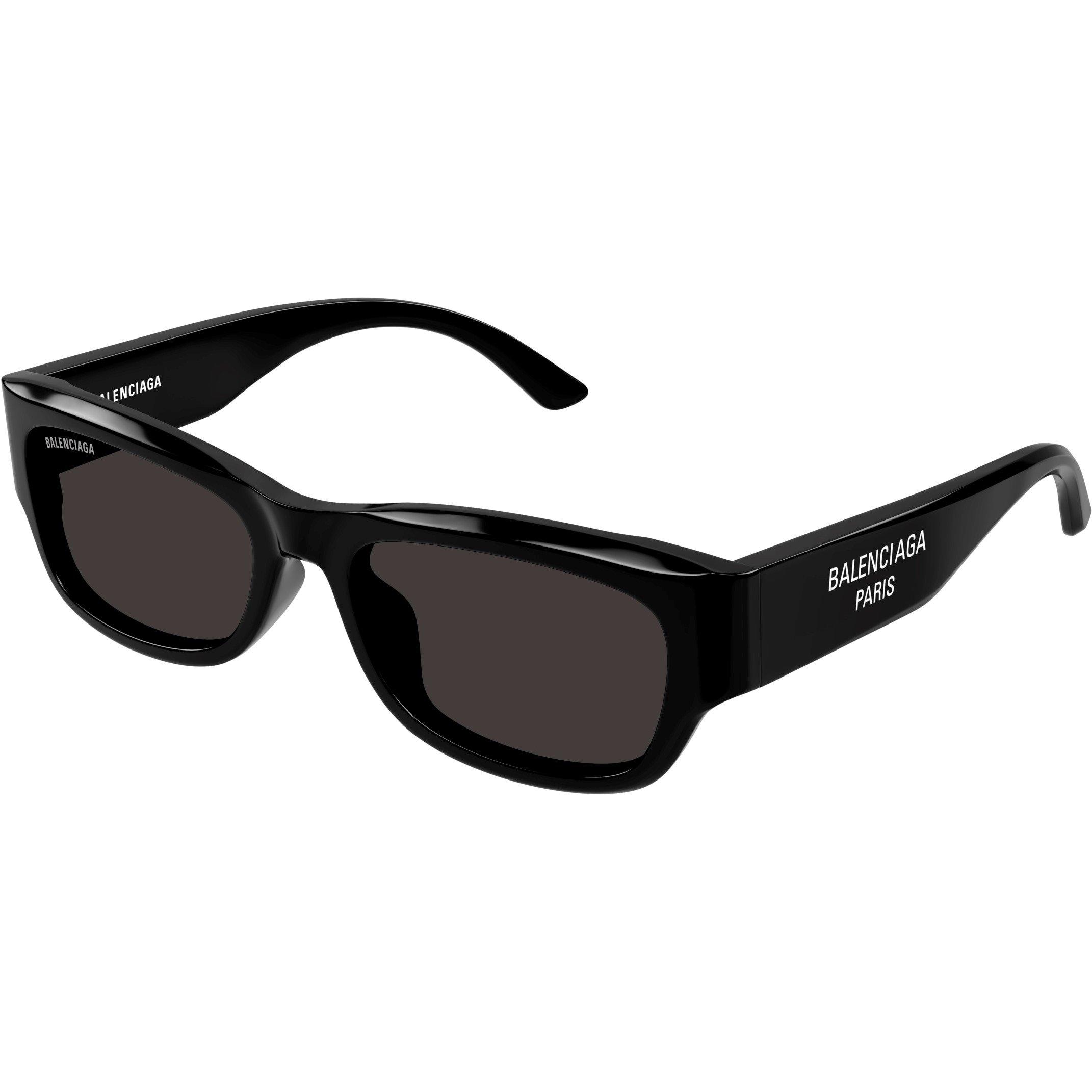 Black/Grey - Balenciaga - Balenciaga BB0390SK Men’s Square Sunglasses - 1