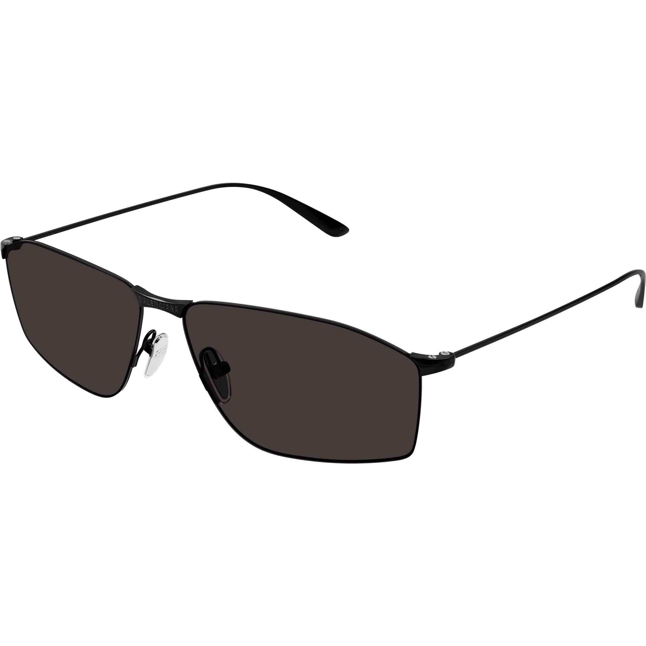 Balenciaga Rectangle Sunglasses - Black/Grey