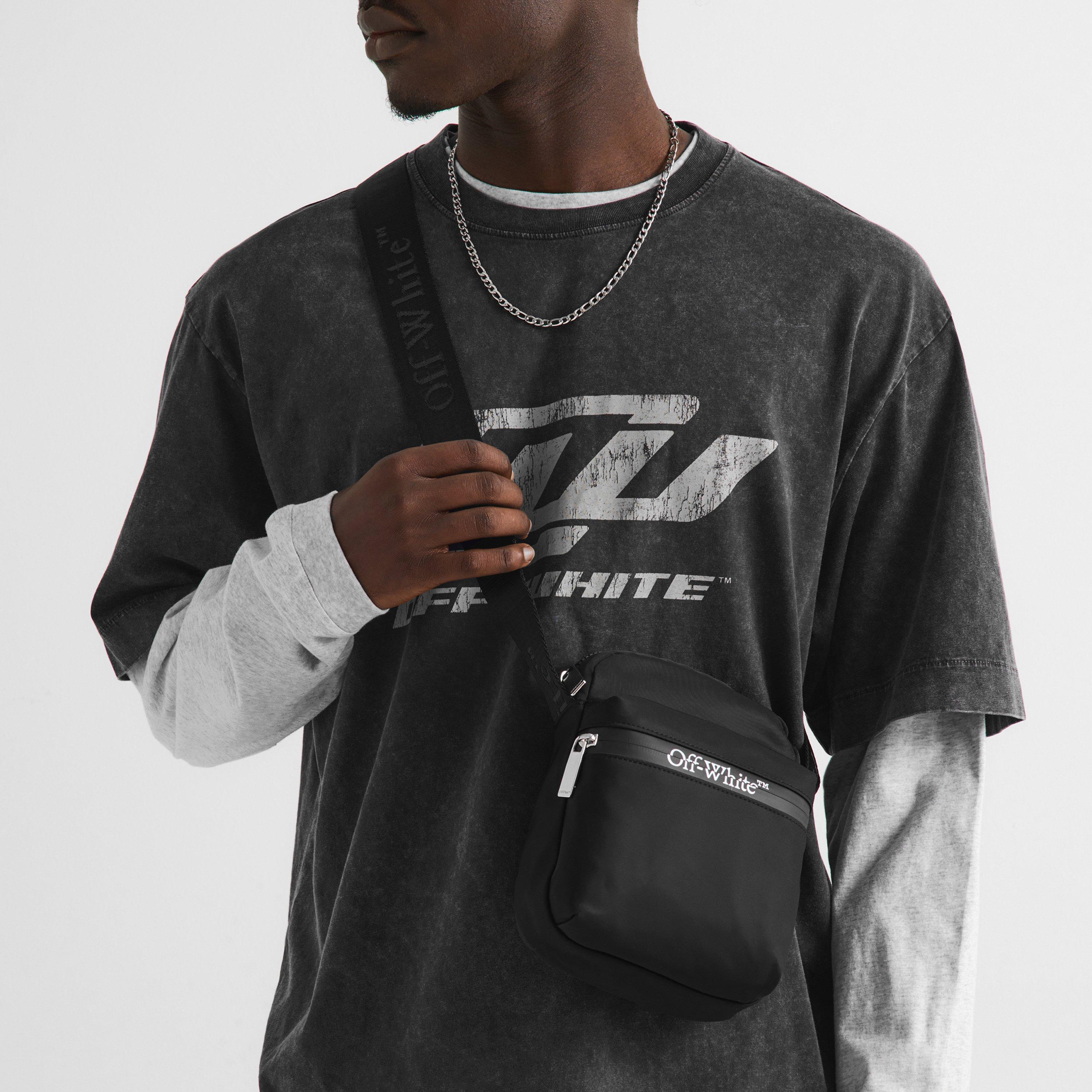 Black 1000 - Off White - Men's Crossbody Bag - 3