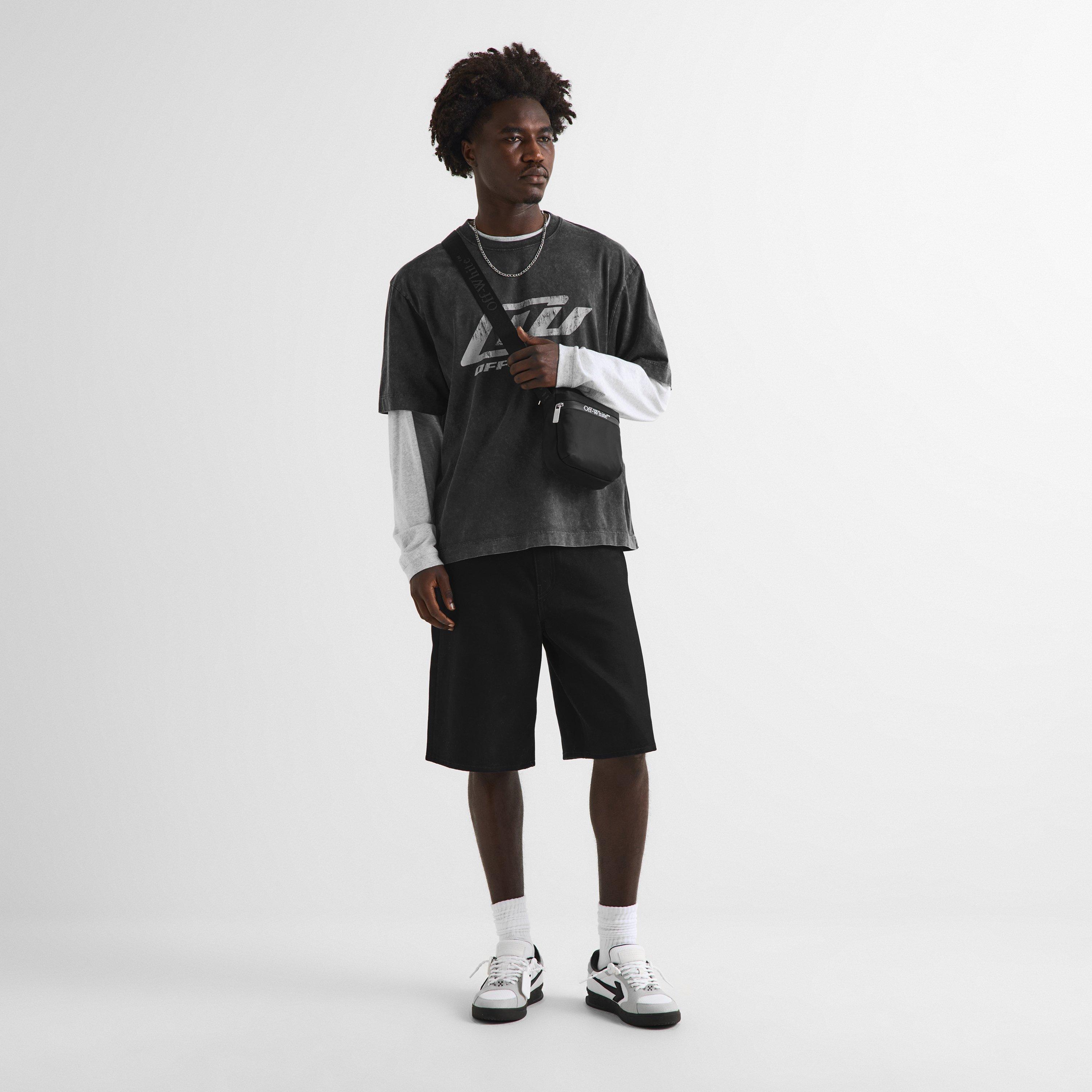 Black 1000 - Off White - Men's Crossbody Bag - 6