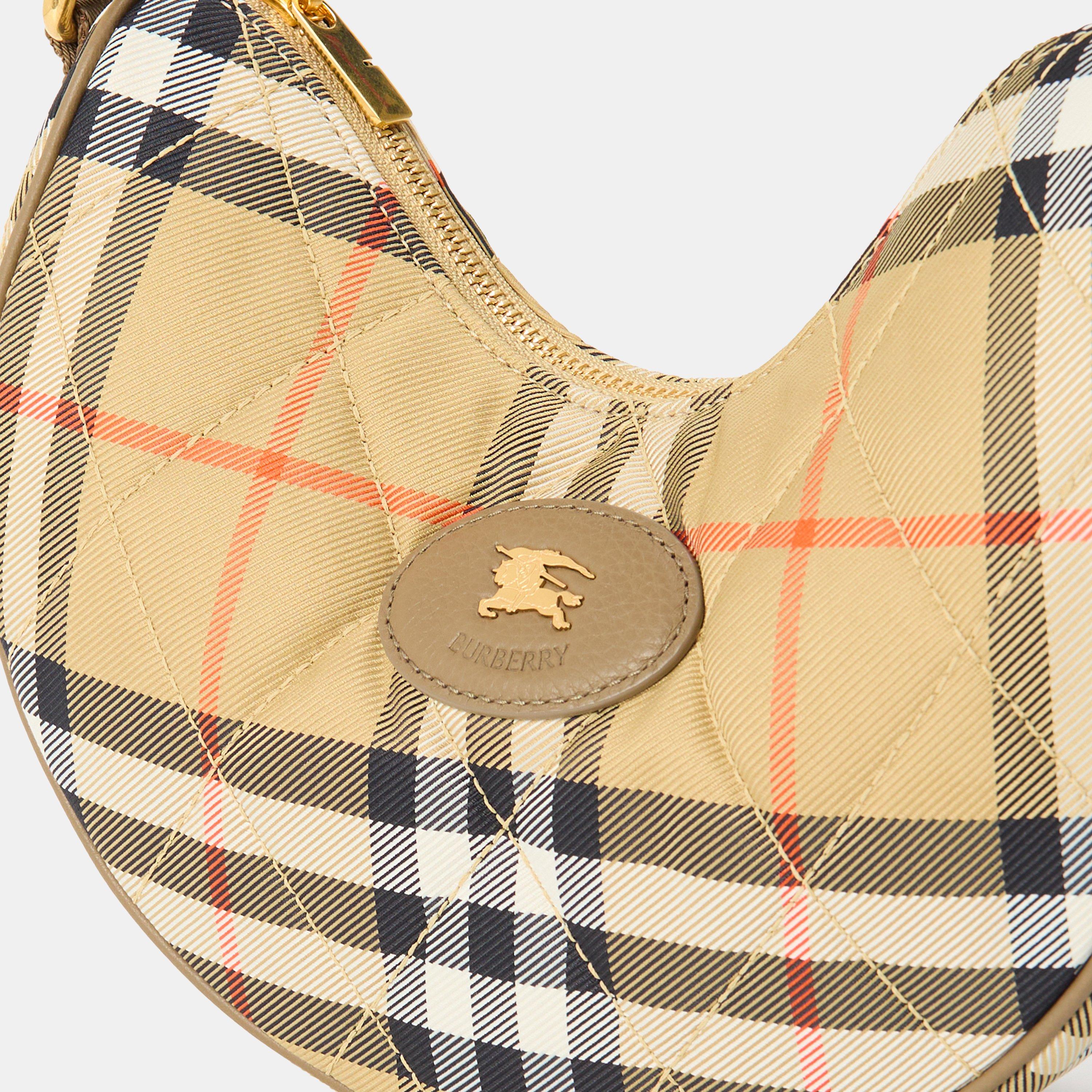 SAND - Burberry - Women's Horseshoe Cross Body Bag - 4
