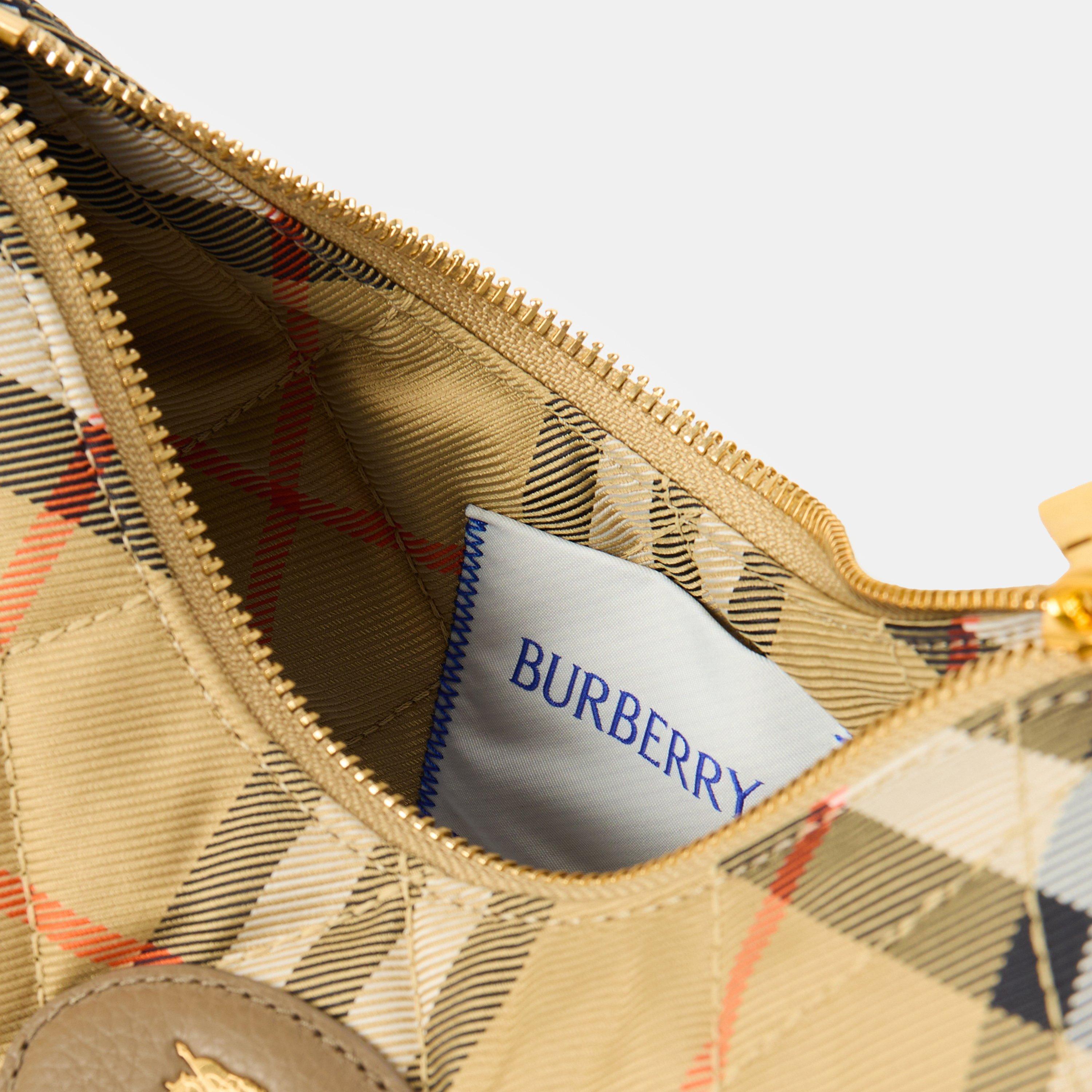 SAND - Burberry - Women's Horseshoe Cross Body Bag - 5