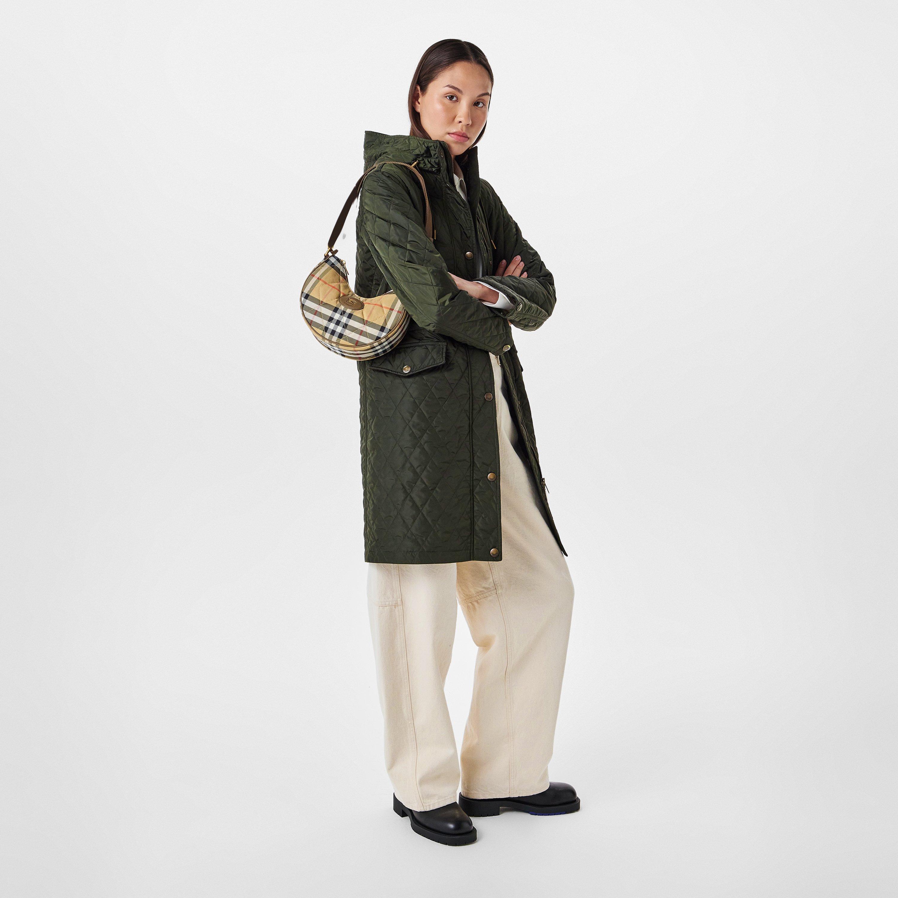 SAND - Burberry - Women's Horseshoe Cross Body Bag - 6