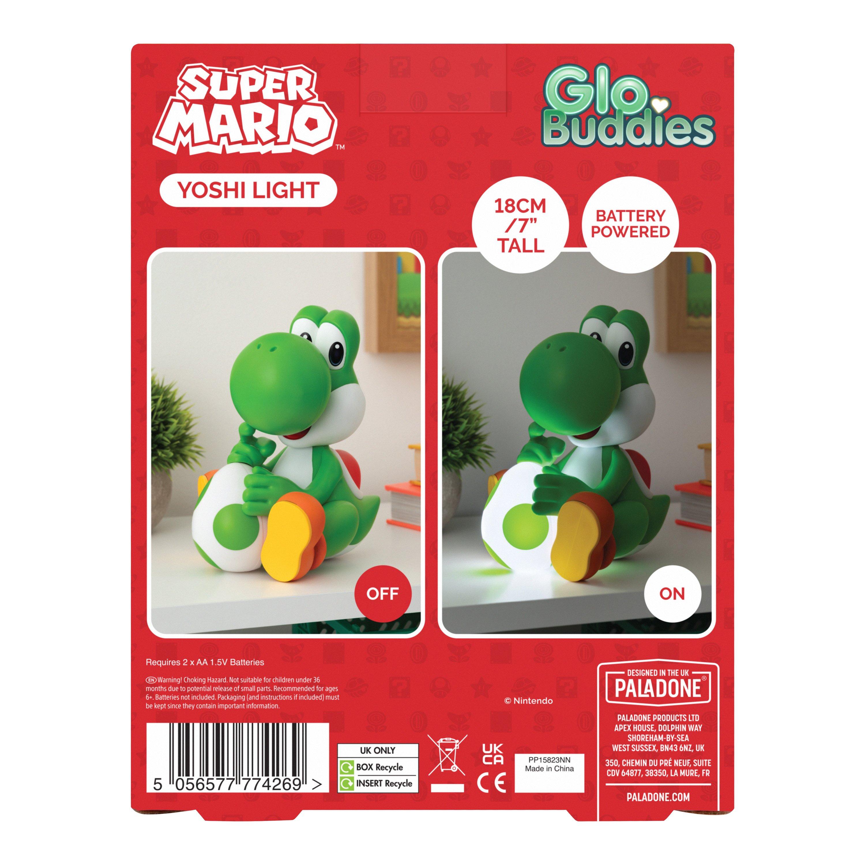 ple - Super Mario - Yoshi Globuddies Light Super Mario Plastic Toy - 4