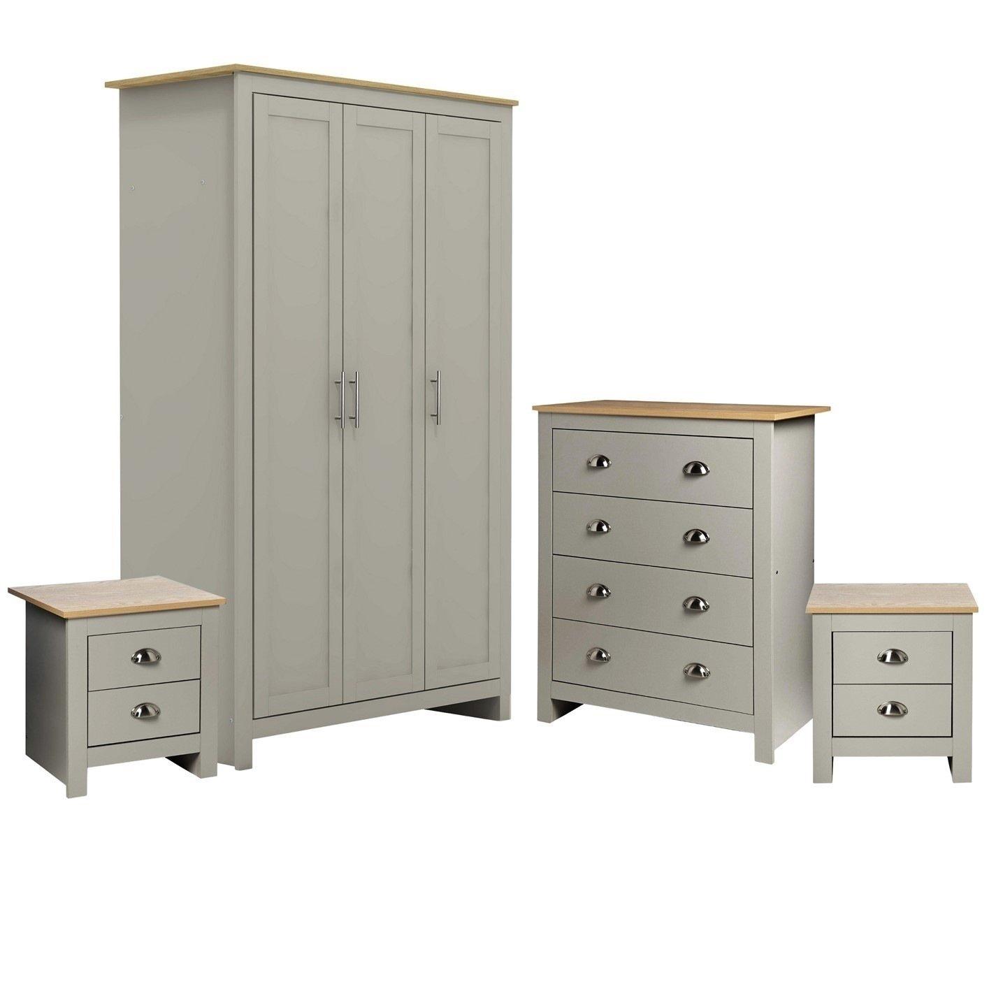 Grey - Jack Wills - Lancaster Bedroom 4-Piece Set - 3
