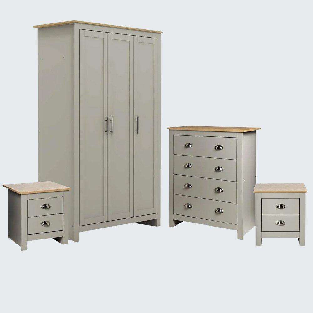 Bedroom 4 Piece Set Frasers Plus Price: £149.99