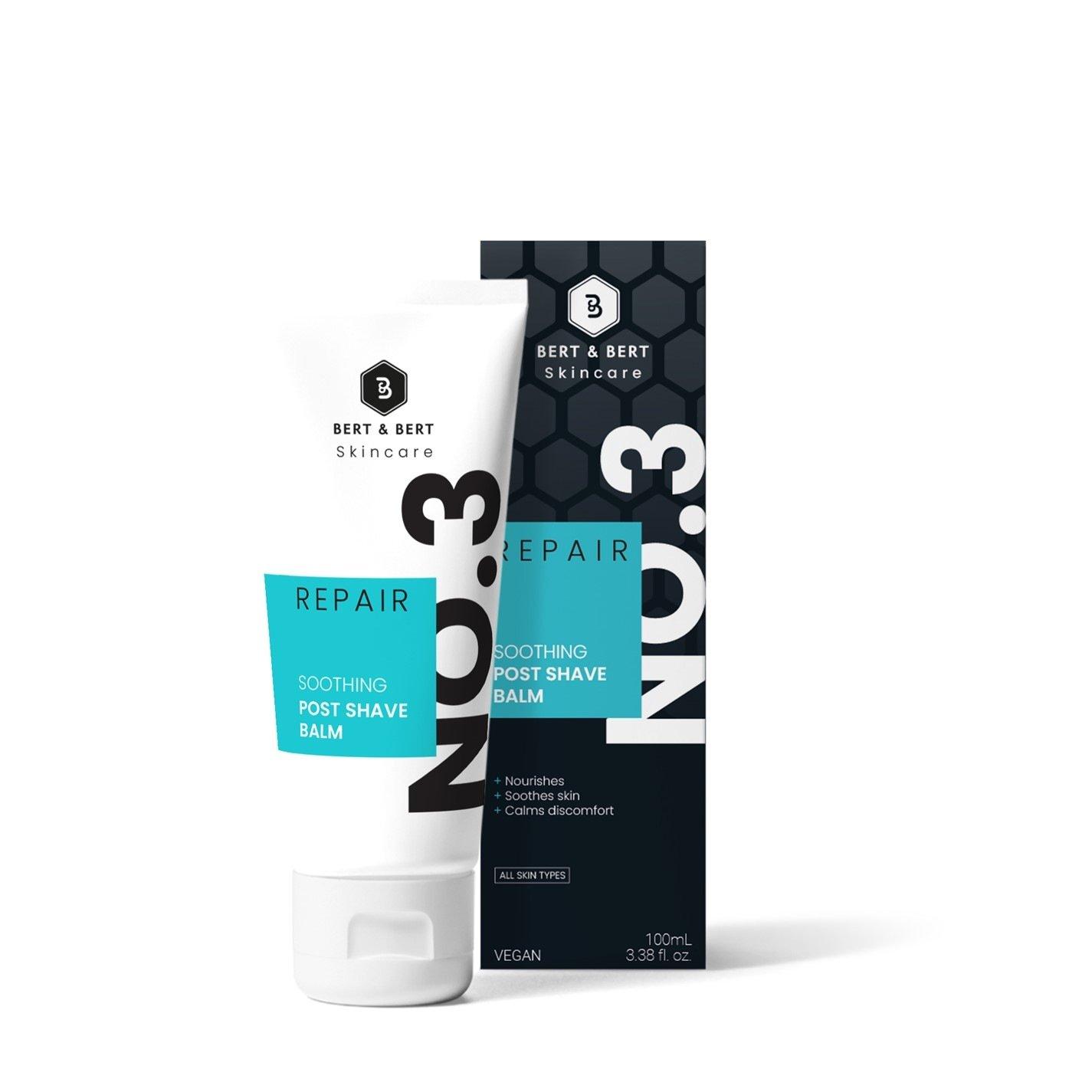Clear - Bert and Bert - Fa Bert & Bert Mens Soothing Post Shave Balm - 1