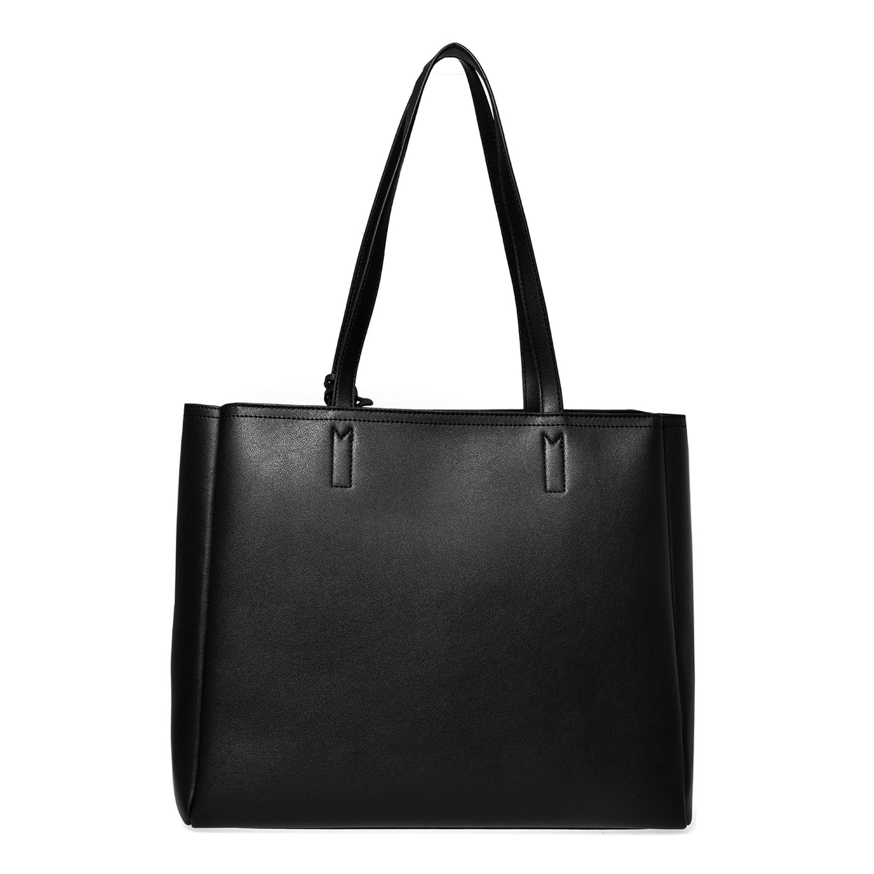 Black 000 - Love Moschino - Lettering Shopper - 3