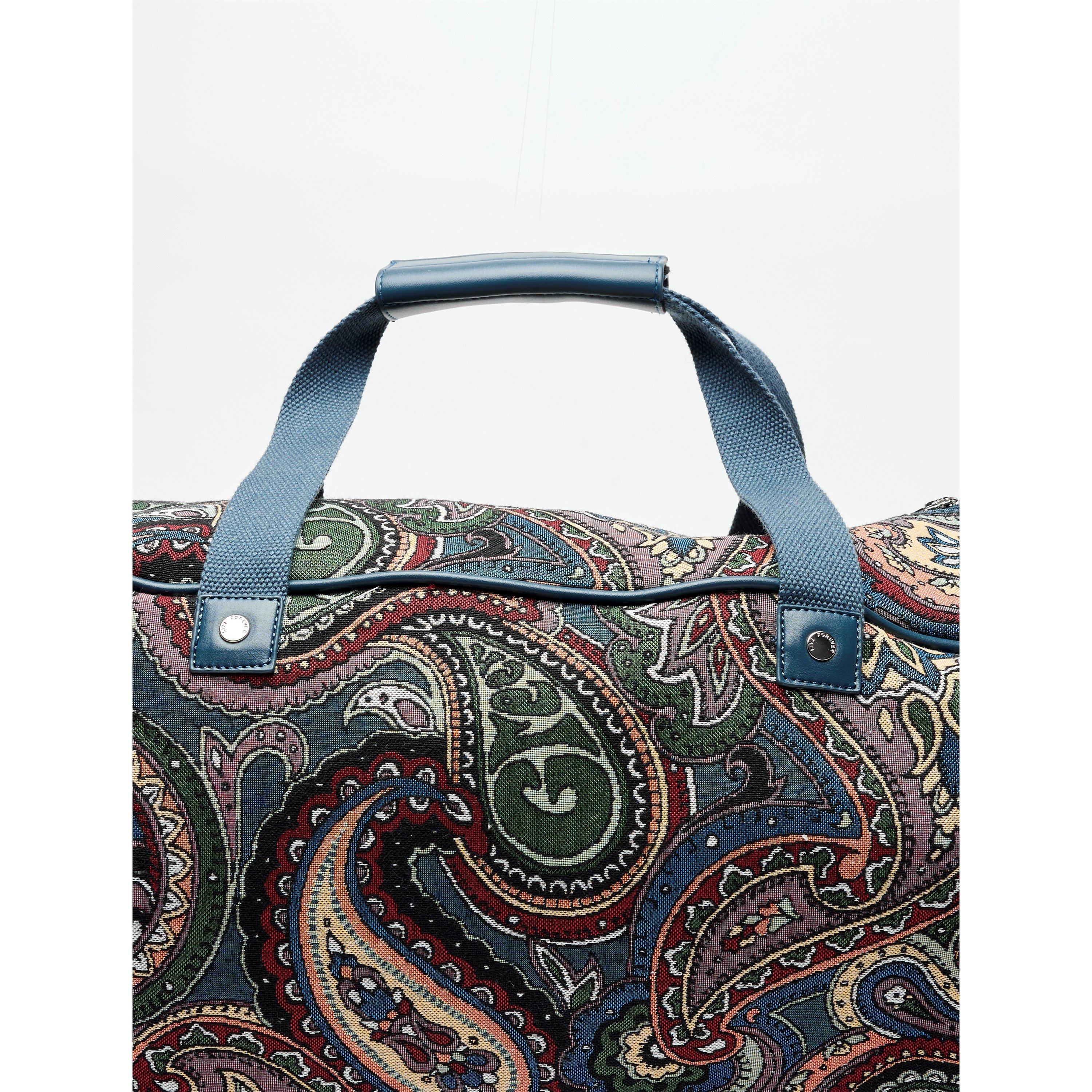 Mehrfarbig - Pretty Green - Men's Pais Jacquard Holdalls - 3