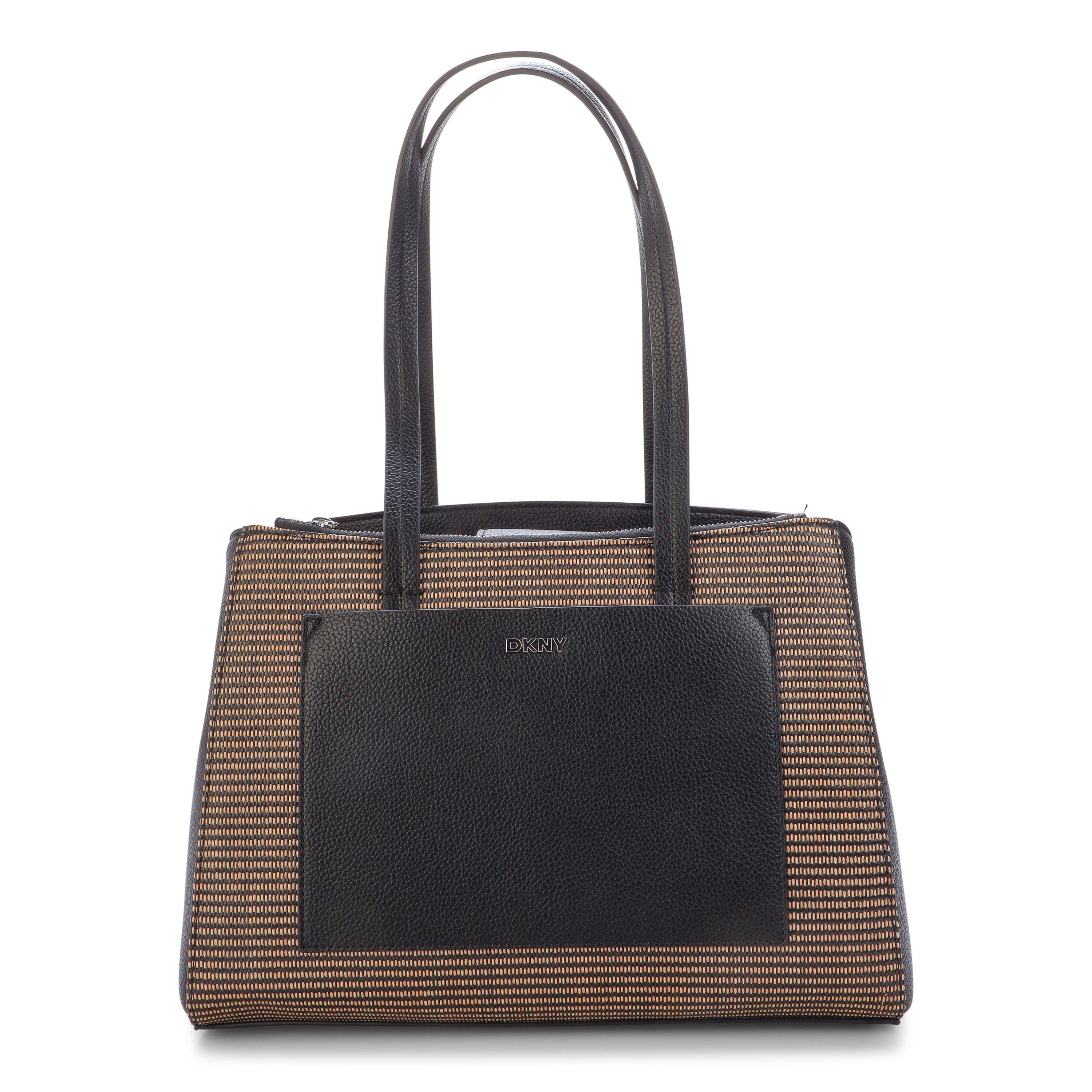 Natural/Black - DKNY - DKNY Radley Lg Tote Ld99 - 1