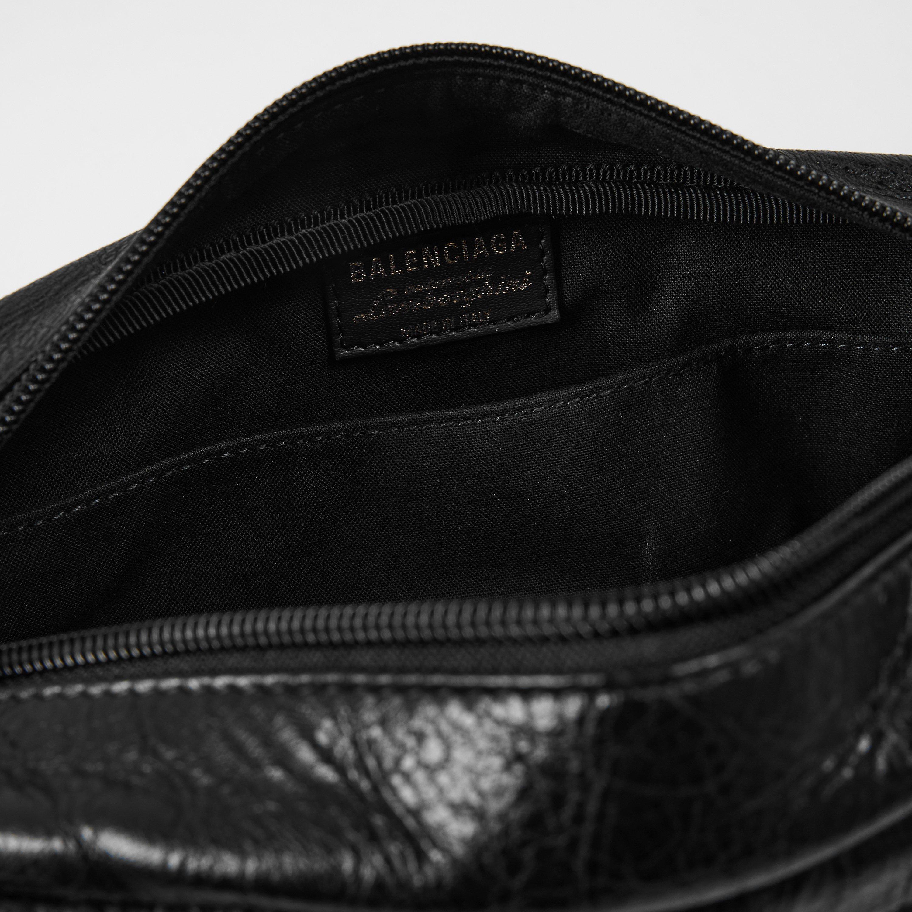 Black - Balenciaga - Men's Cross Body Bag - 5
