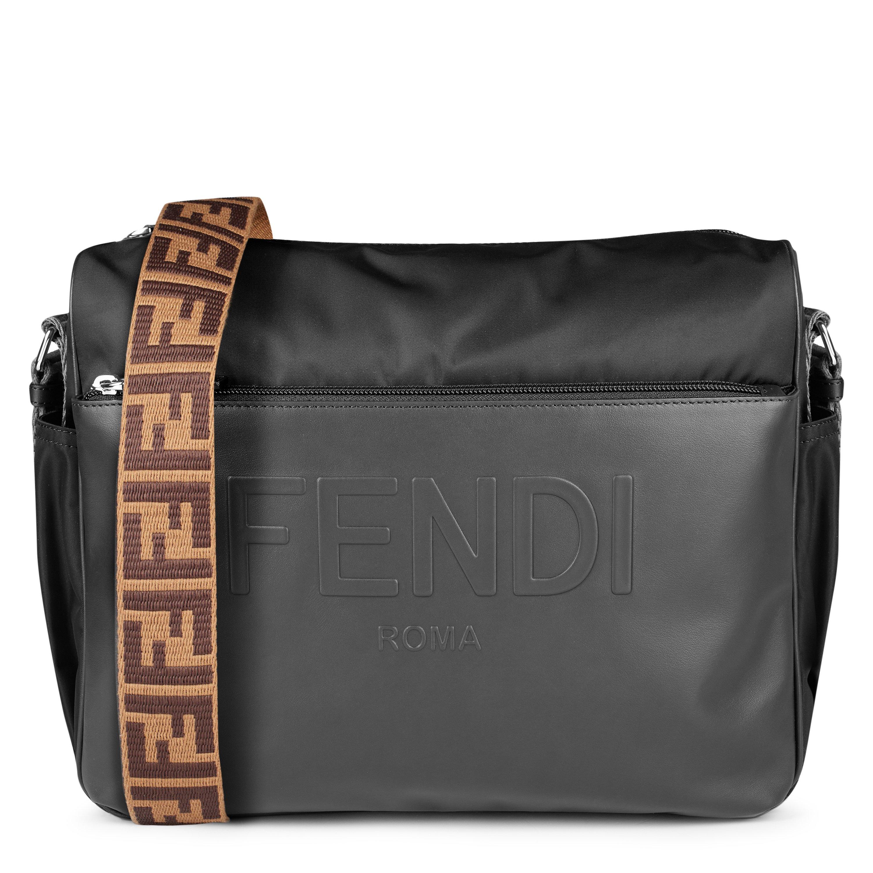 Fendi Babies Ff Changing Bag - Blk Brwn F05U0