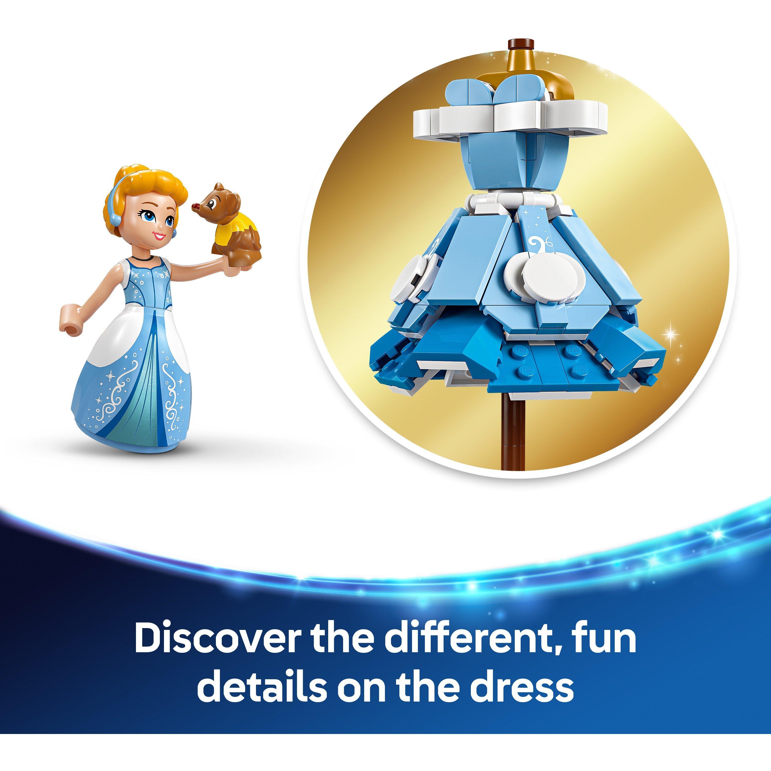 Cnderella Dress - LEGO - 43266 Disney Princess Cinderella’s Dress Set - 4