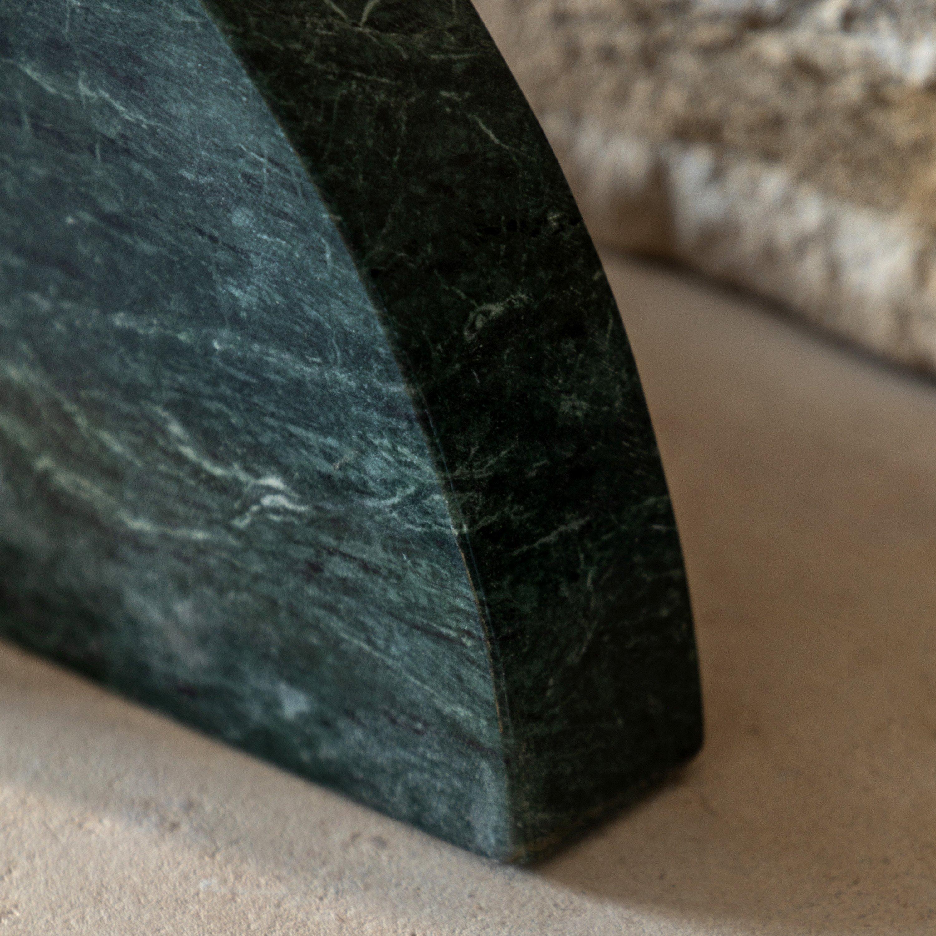 Green - Gallery - Tamera Marble Bookends Set of 2 Stone - 2