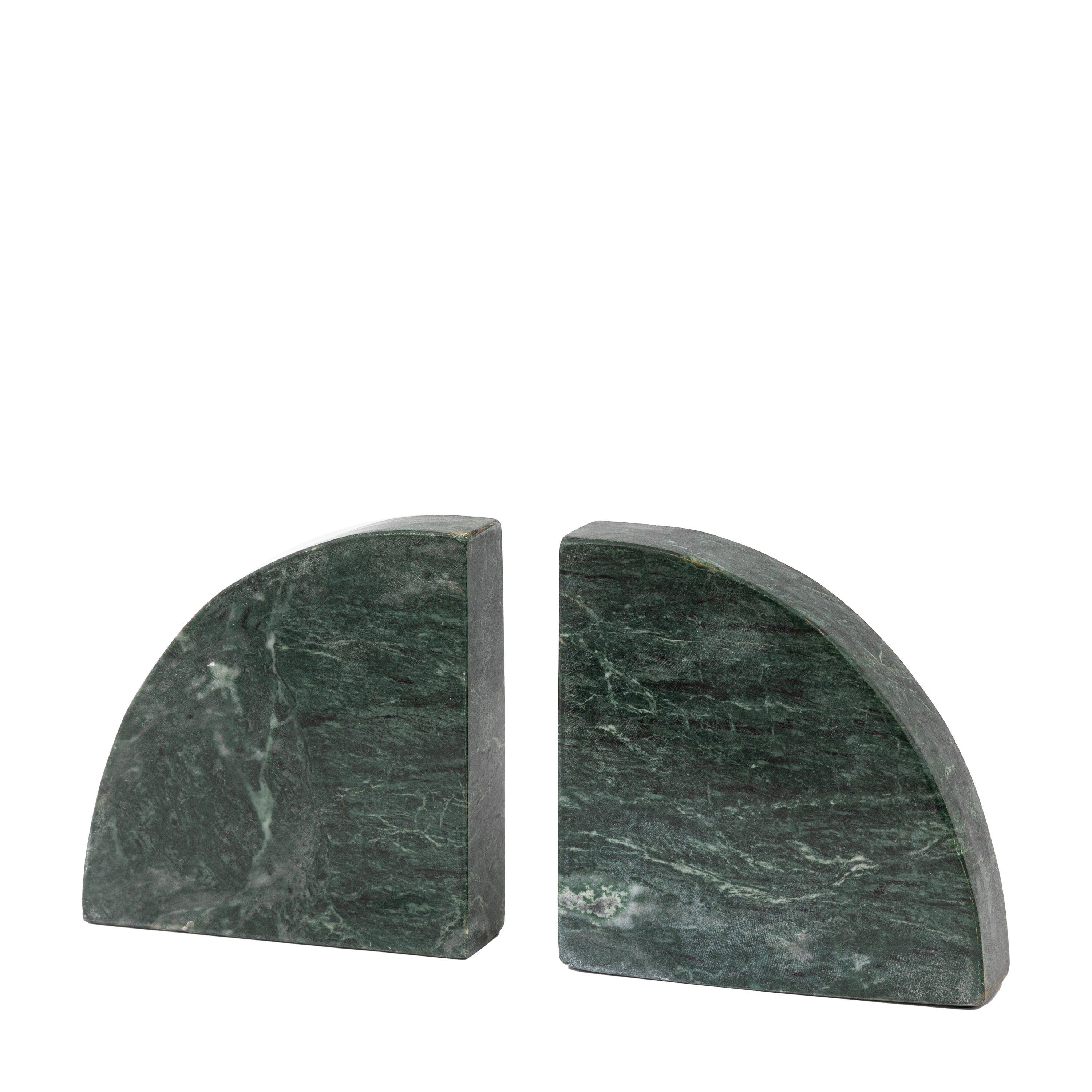 Green - Gallery - Tamera Marble Bookends Set of 2 Stone - 3