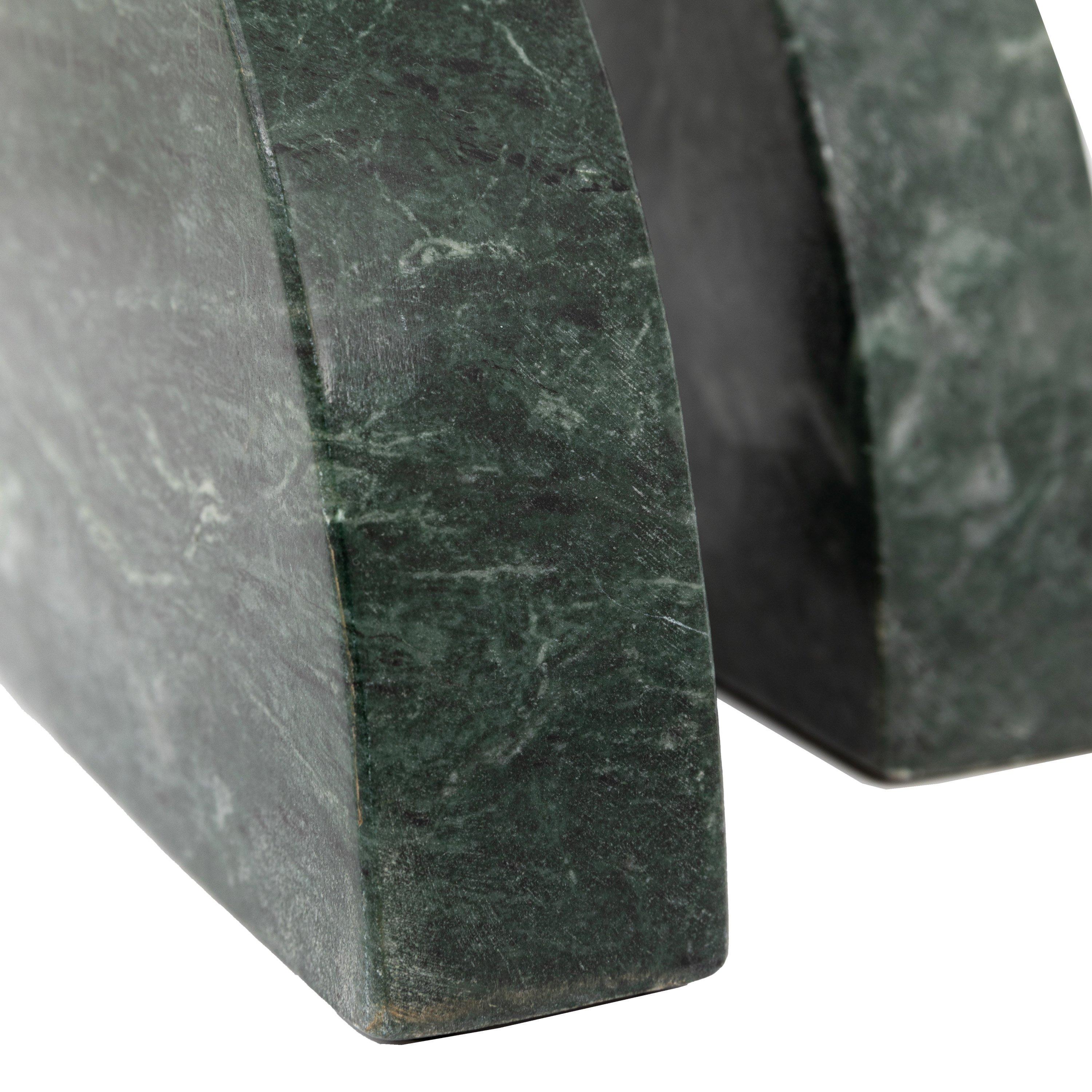 Green - Gallery - Tamera Marble Bookends Set of 2 Stone - 4