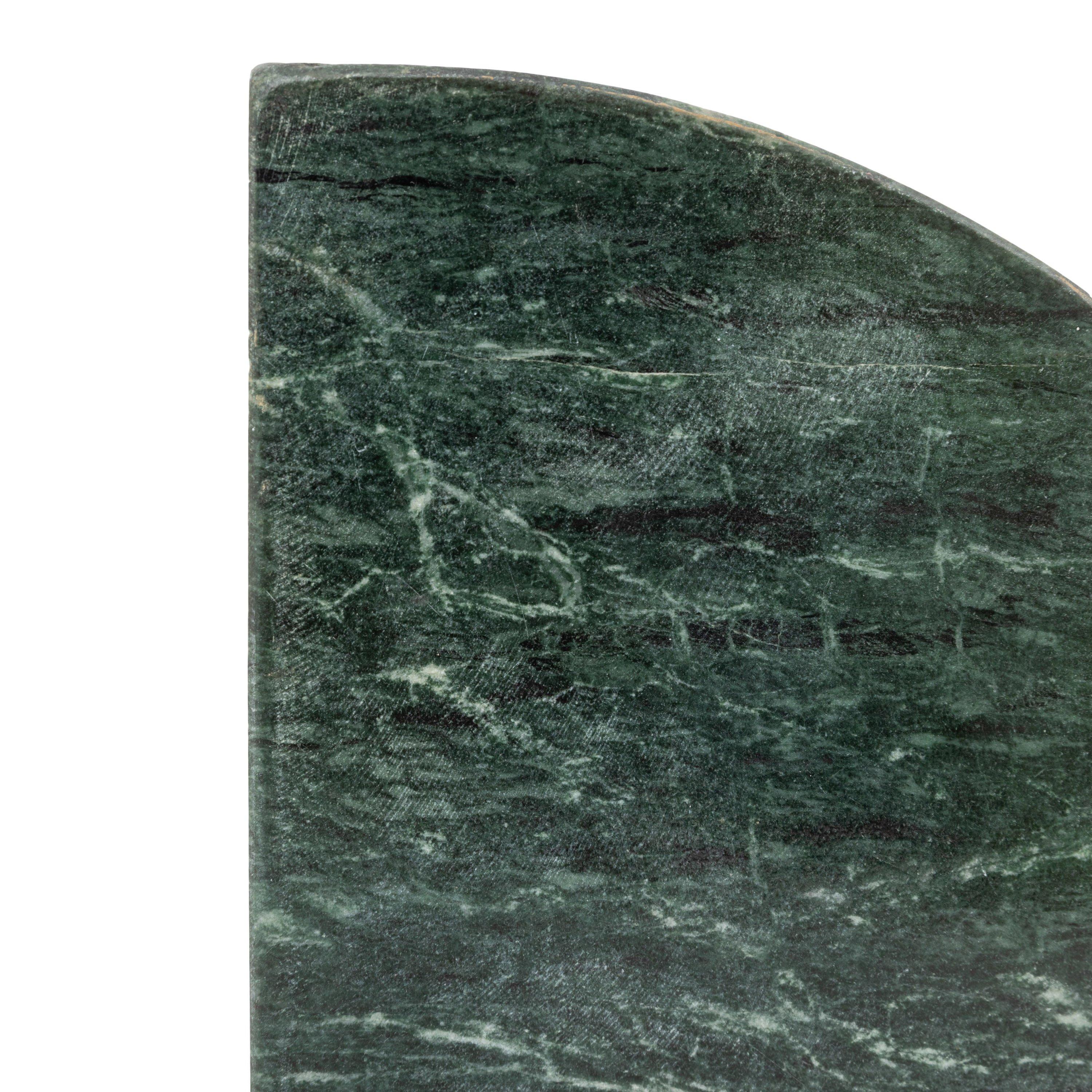Green - Gallery - Tamera Marble Bookends Set of 2 Stone - 5